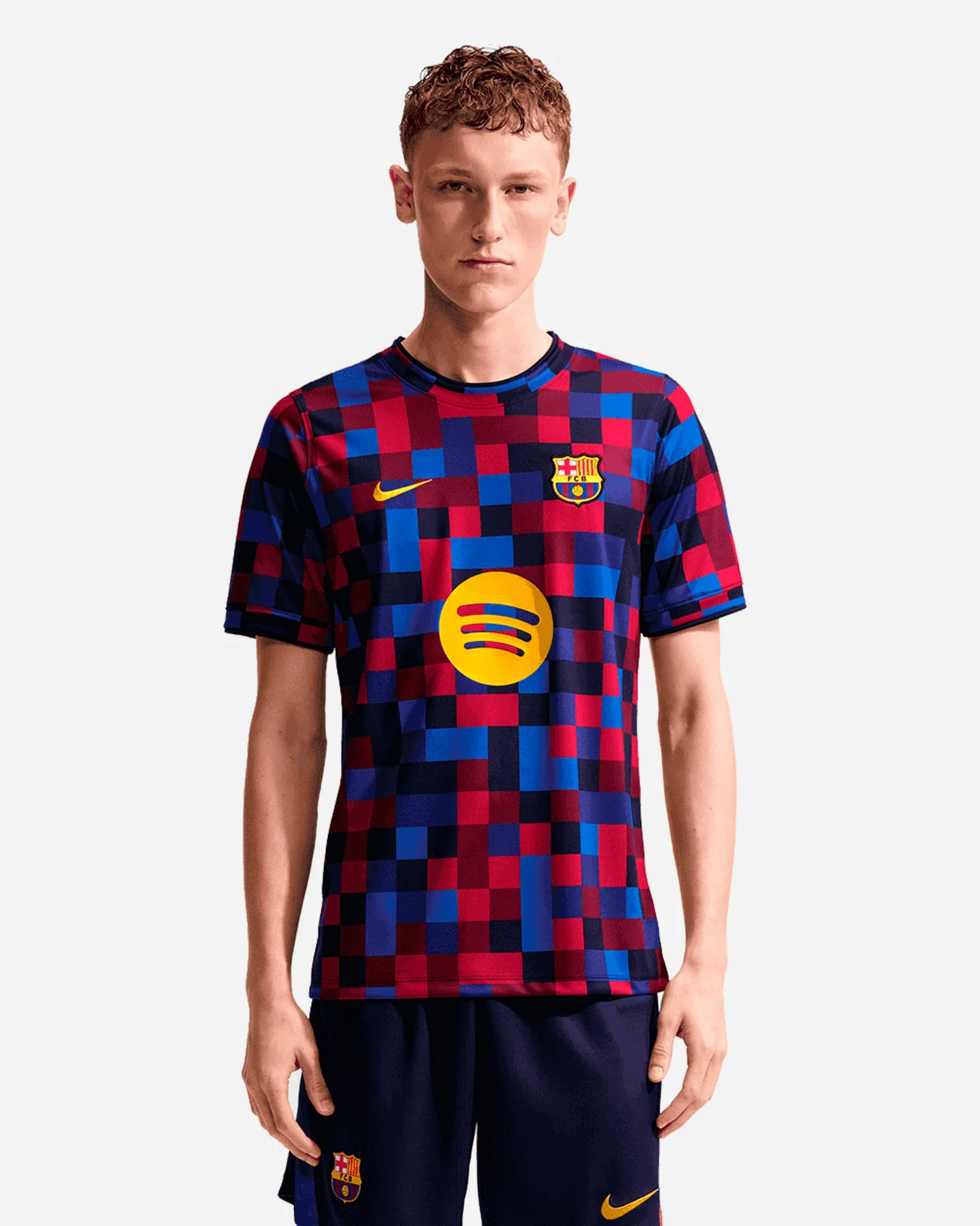 ABBIGLIAMENTO CALCIO UFFICIALE NIKE BARCELLONA PREMATCH 26-27 M