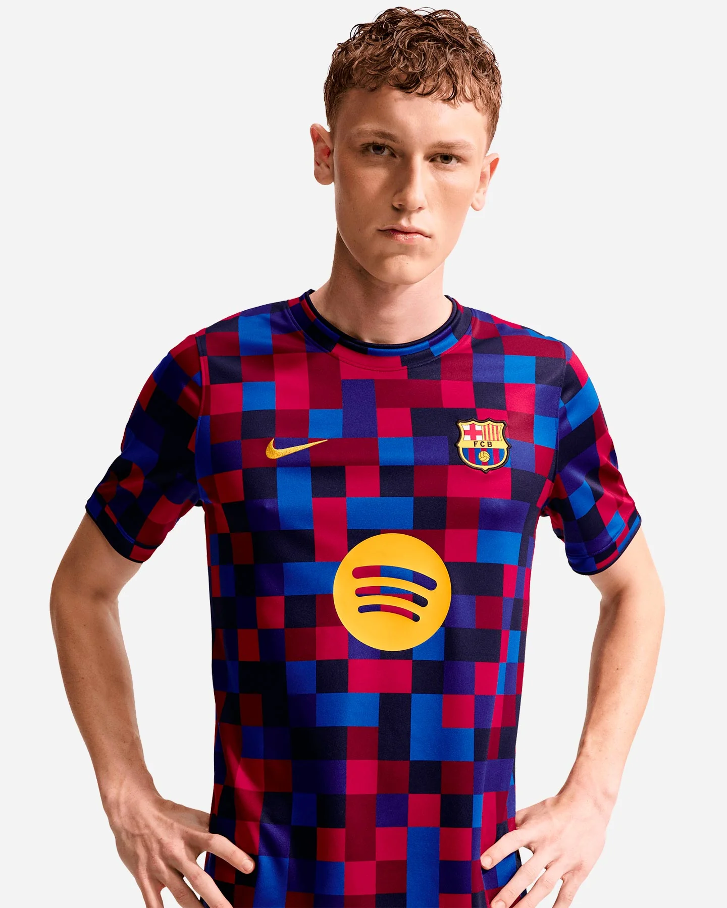 ABBIGLIAMENTO CALCIO UFFICIALE NIKE BARCELLONA PREMATCH 26-27 M - Image 3
