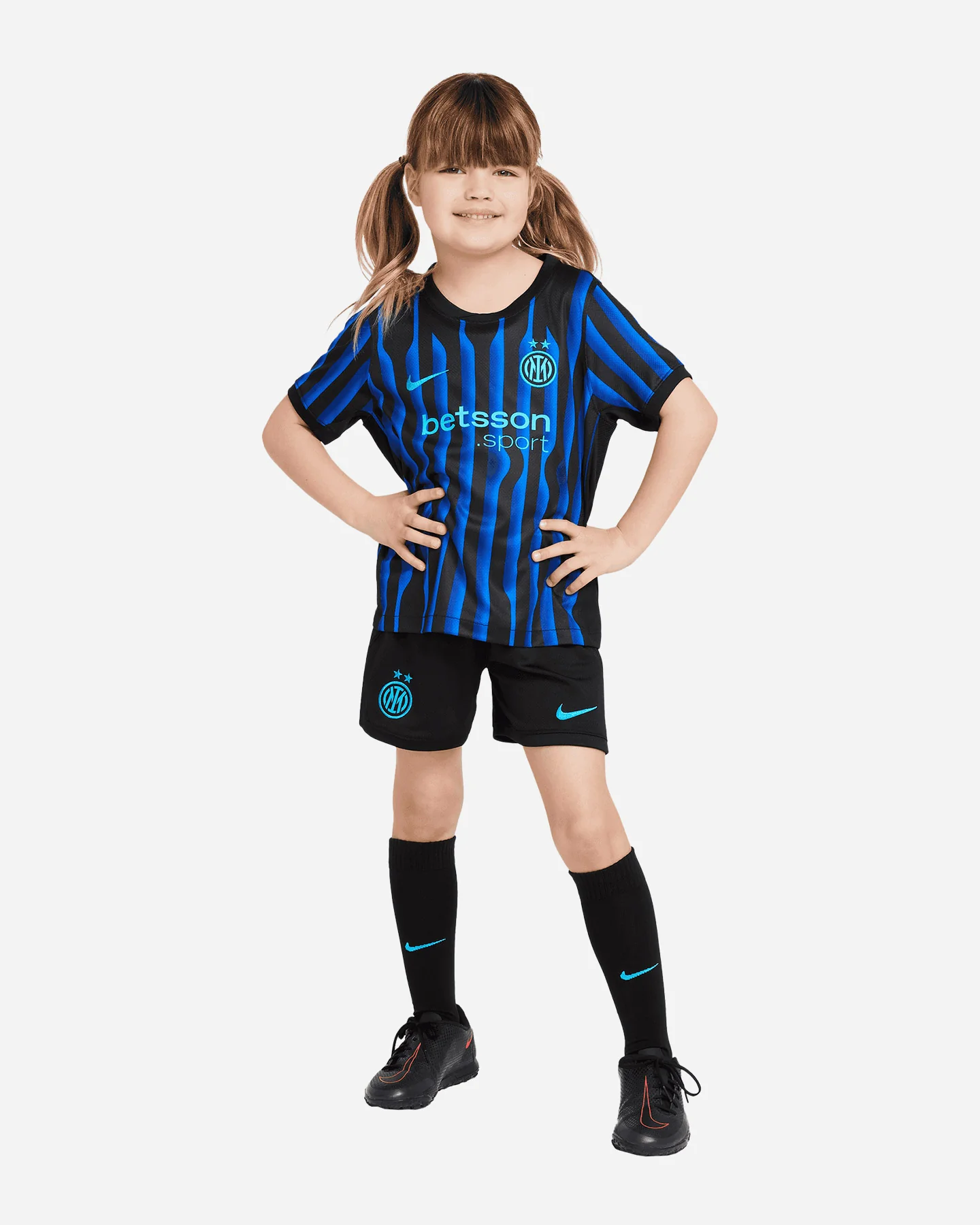 ABBIGLIAMENTO CALCIO UFFICIALE NIKE INTER 25-26 HOME STADIUM JR - Image 4