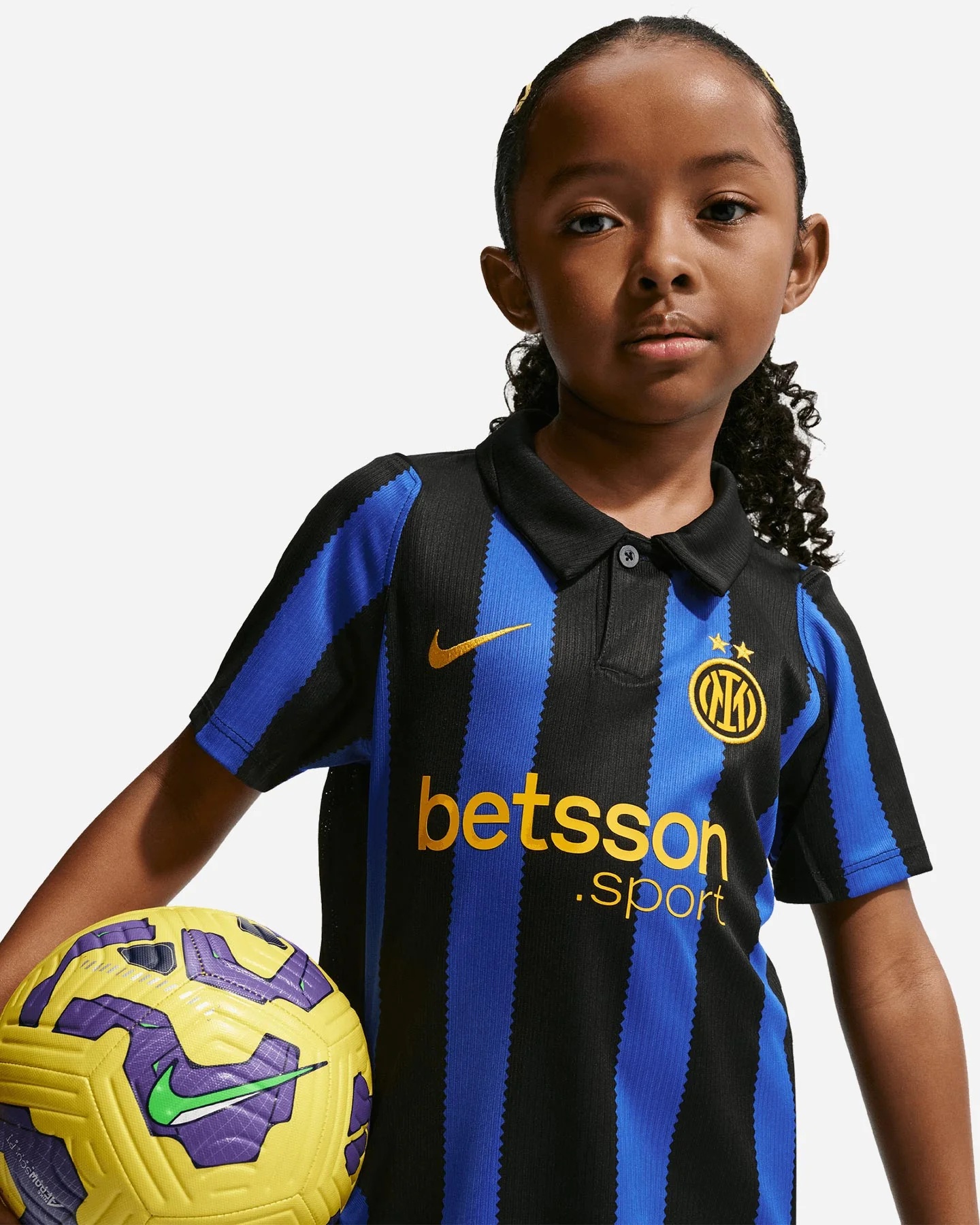 ABBIGLIAMENTO CALCIO UFFICIALE NIKE MINIKIT INTER HOME 26-27 JR - Image 5