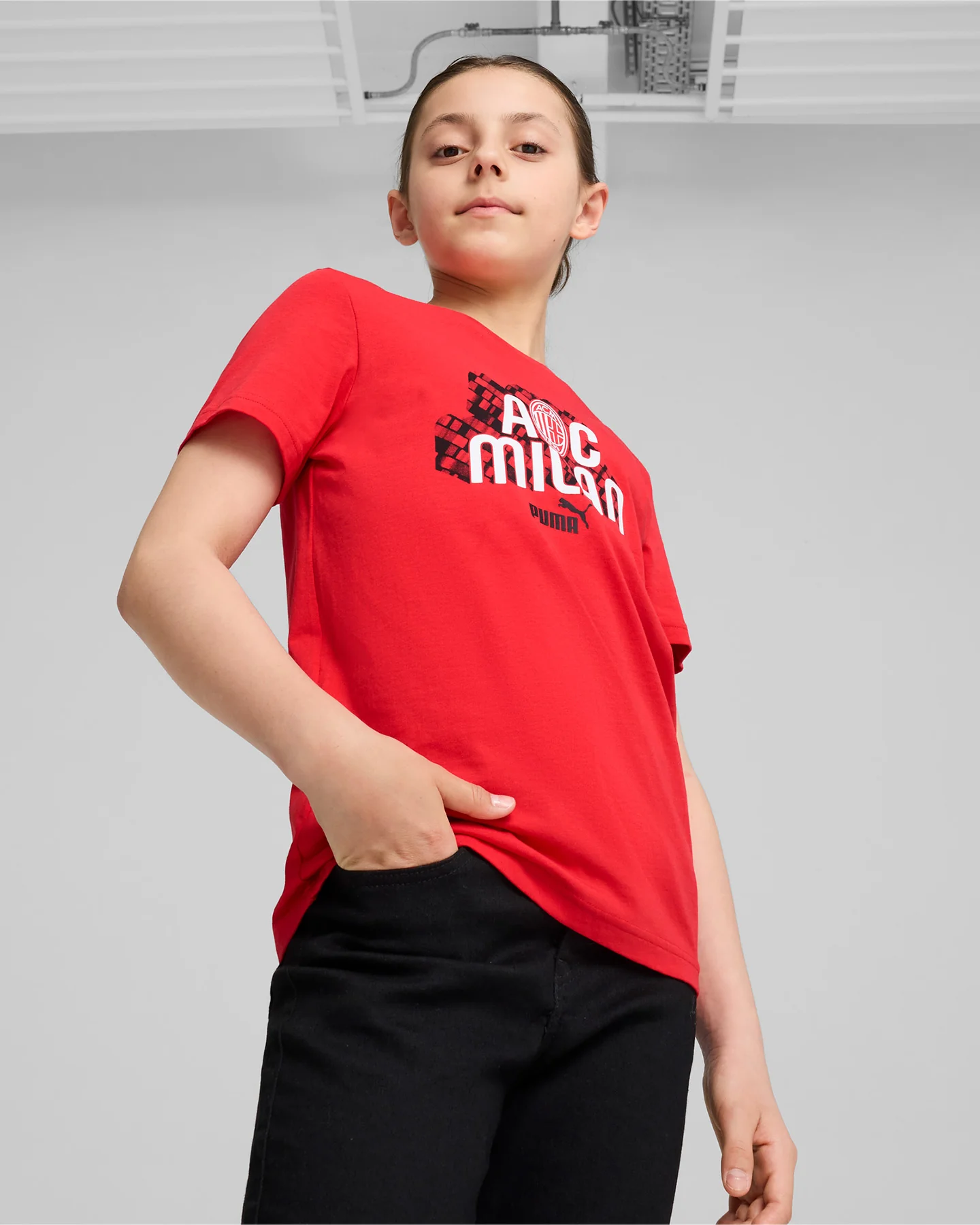 ABBIGLIAMENTO CALCIO UFFICIALE PUMA MILAN CULTURE JR - Image 2