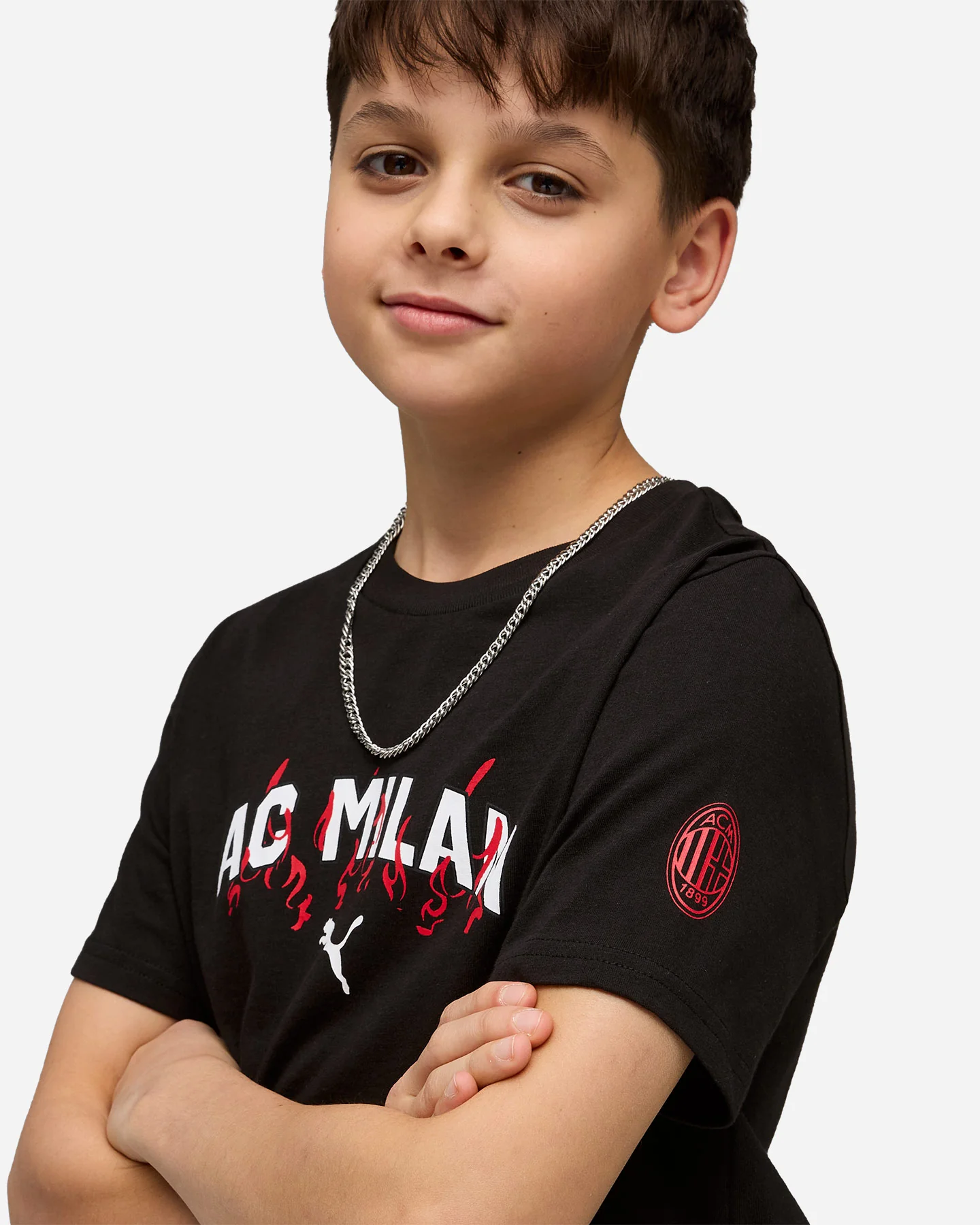 ABBIGLIAMENTO CALCIO UFFICIALE PUMA MILAN FOOTBALL CULTURE JR - Image 6