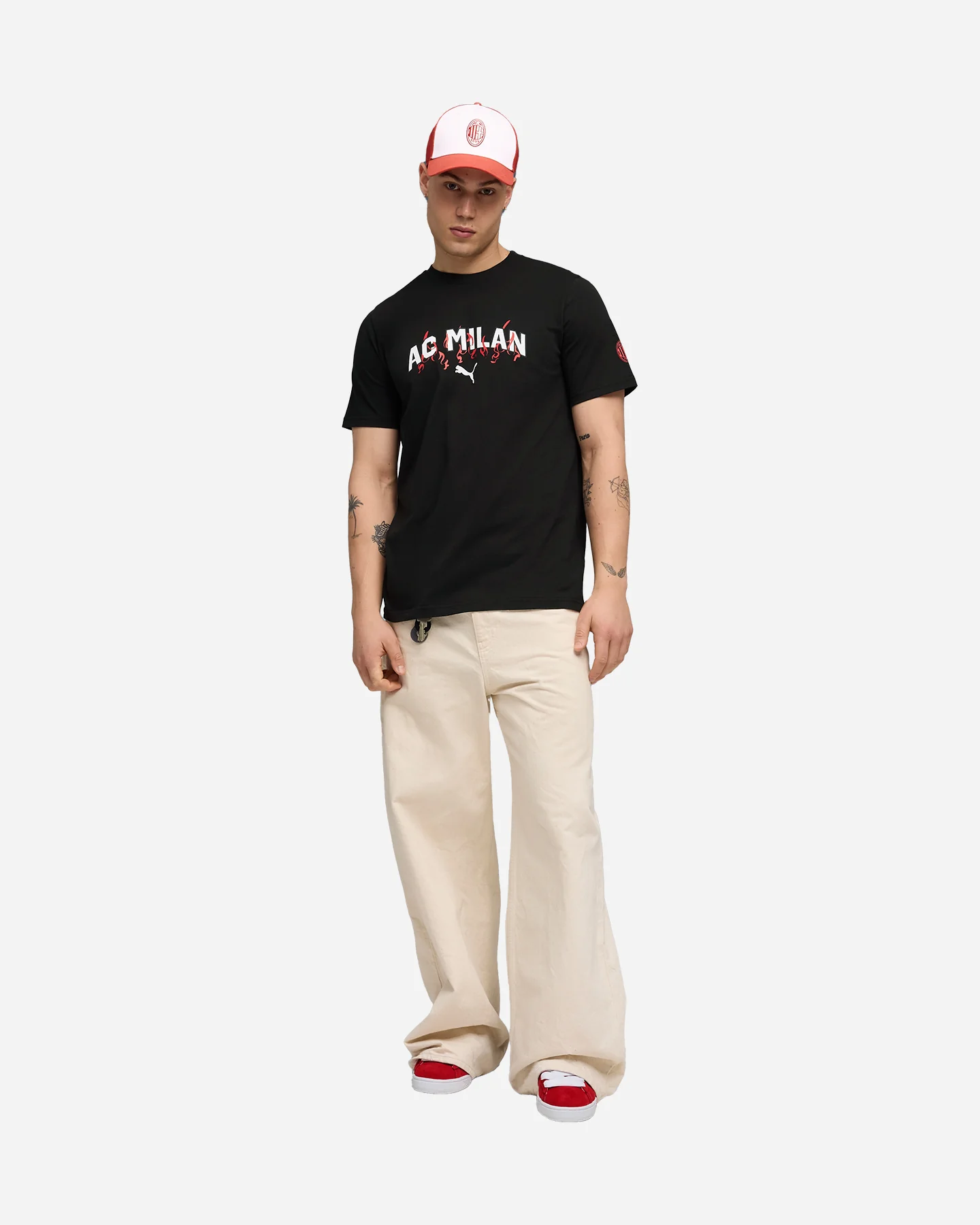 ABBIGLIAMENTO CALCIO UFFICIALE PUMA MILAN FOOTBALL CULTURE M - Image 5
