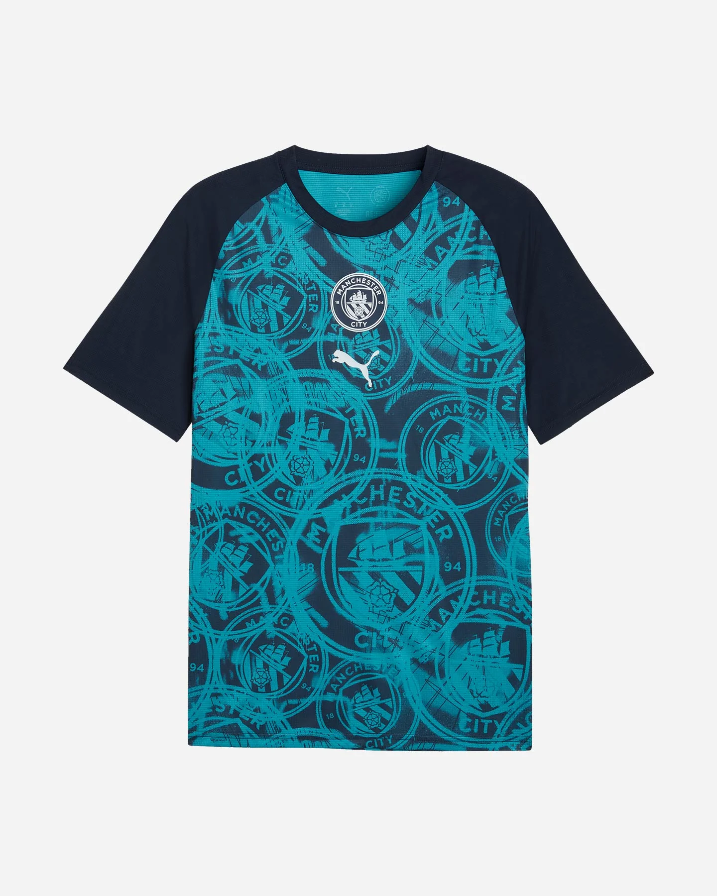ABBIGLIAMENTO CALCIO UFFICIALE PUMA PREMATCH MANCHESTER CITY 26 M