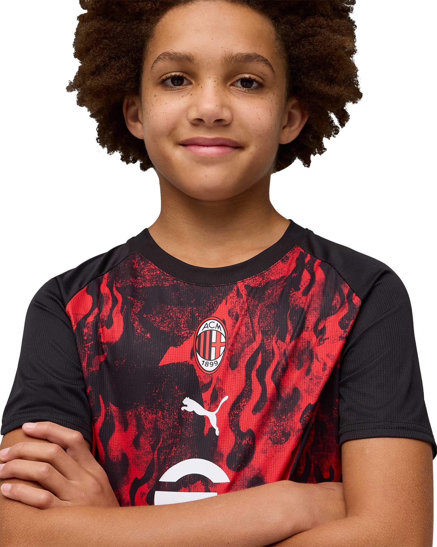 ABBIGLIAMENTO CALCIO UFFICIALE PUMA PREMATCH MILAN 26 JR - Image 4