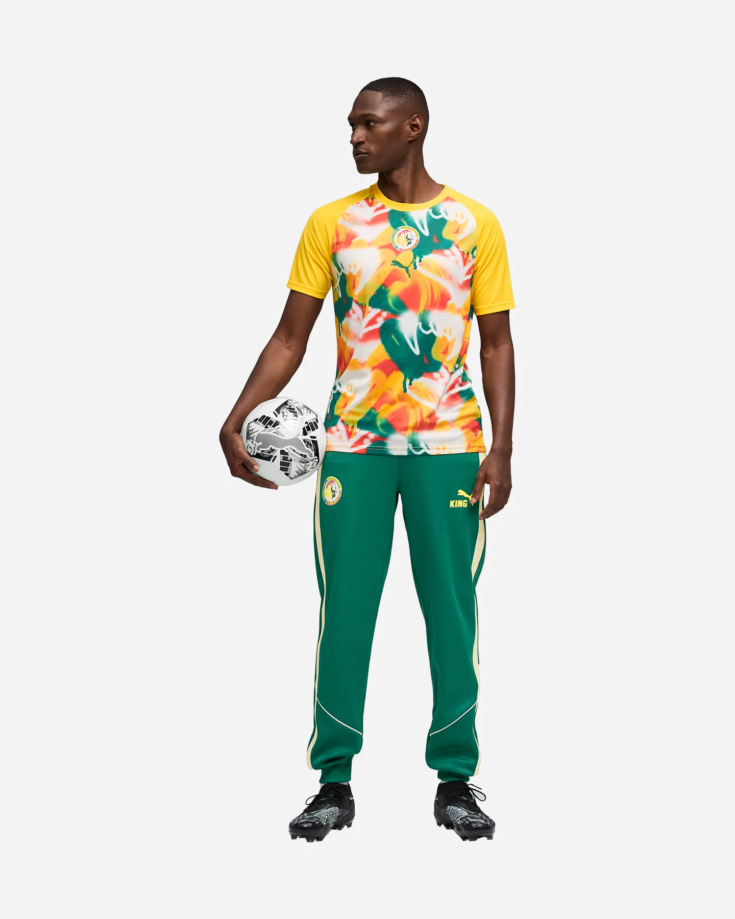 ABBIGLIAMENTO CALCIO UFFICIALE PUMA PREMATCH SENEGAL 26 M - Image 5