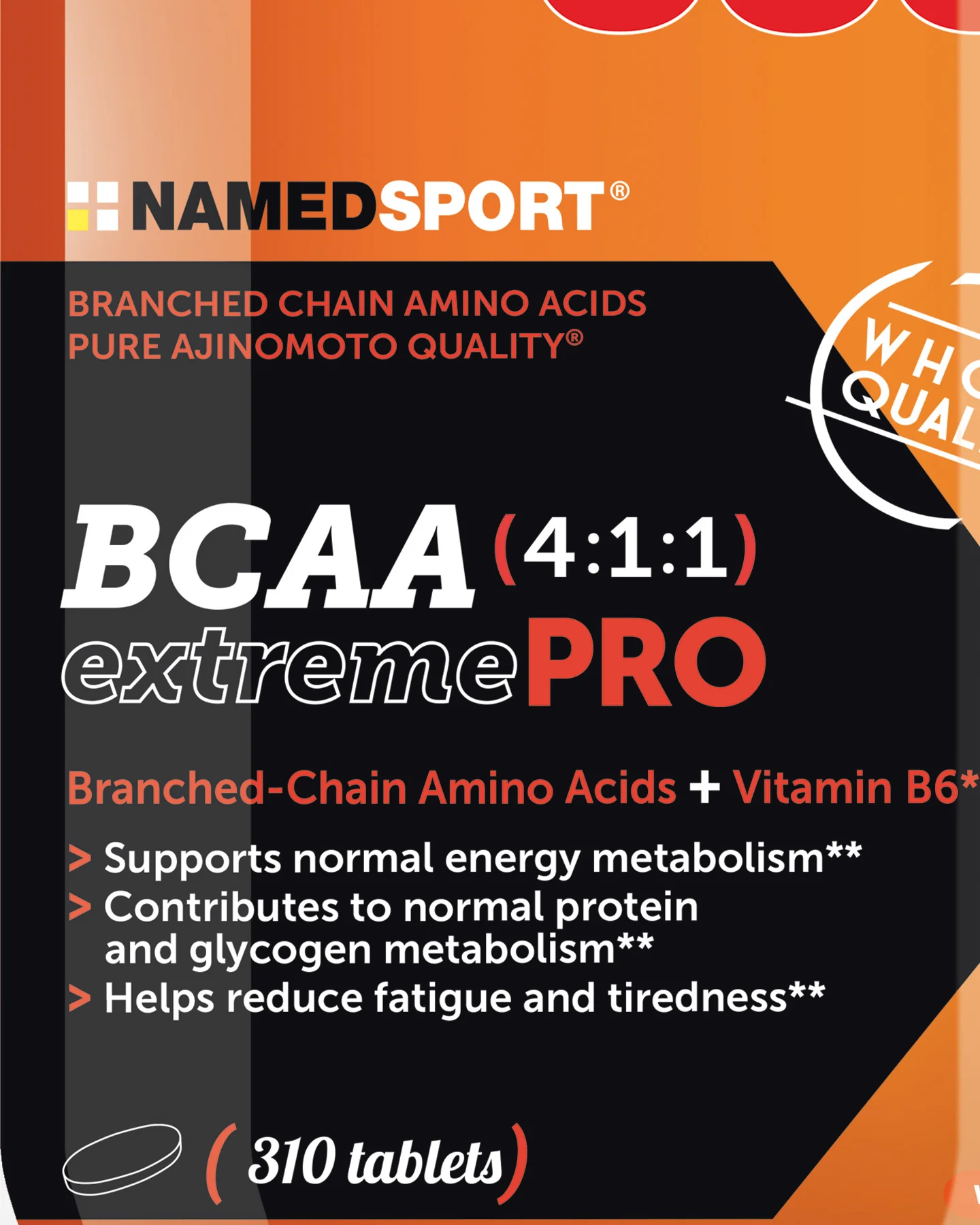 BCAA 4:1:1 NAMED 310 CPR SP606 - Image 2