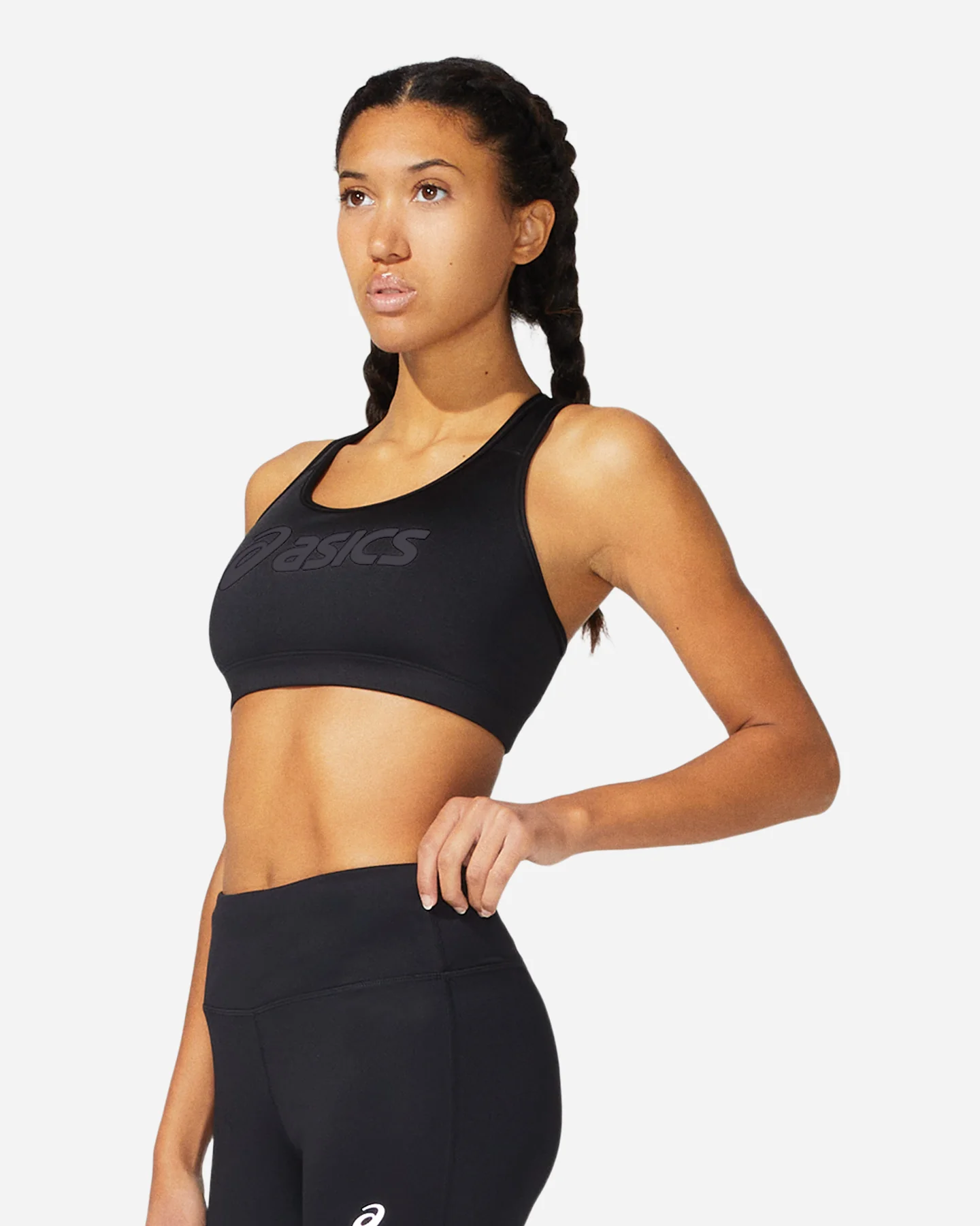 BRA ASICS W CORE LOGO BRA NERO - Image 86