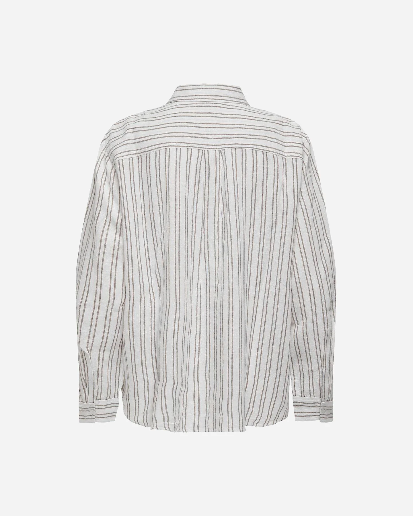 CAMICIA ONLY W TOKYO ML LINO BIANCO - Image 2