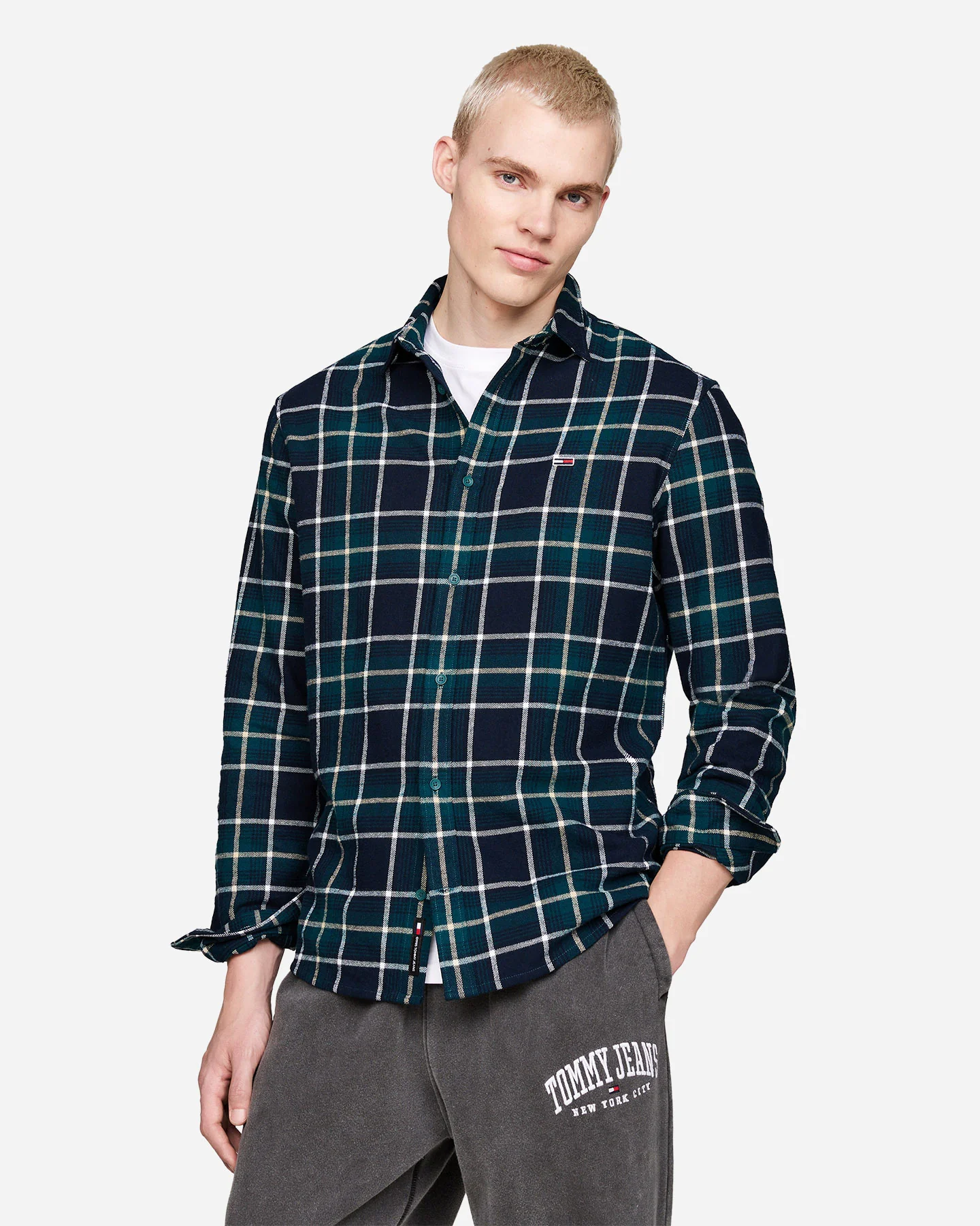 CAMICIA TOMMY HILFIGER CHECK FLANELLA M - Image 2