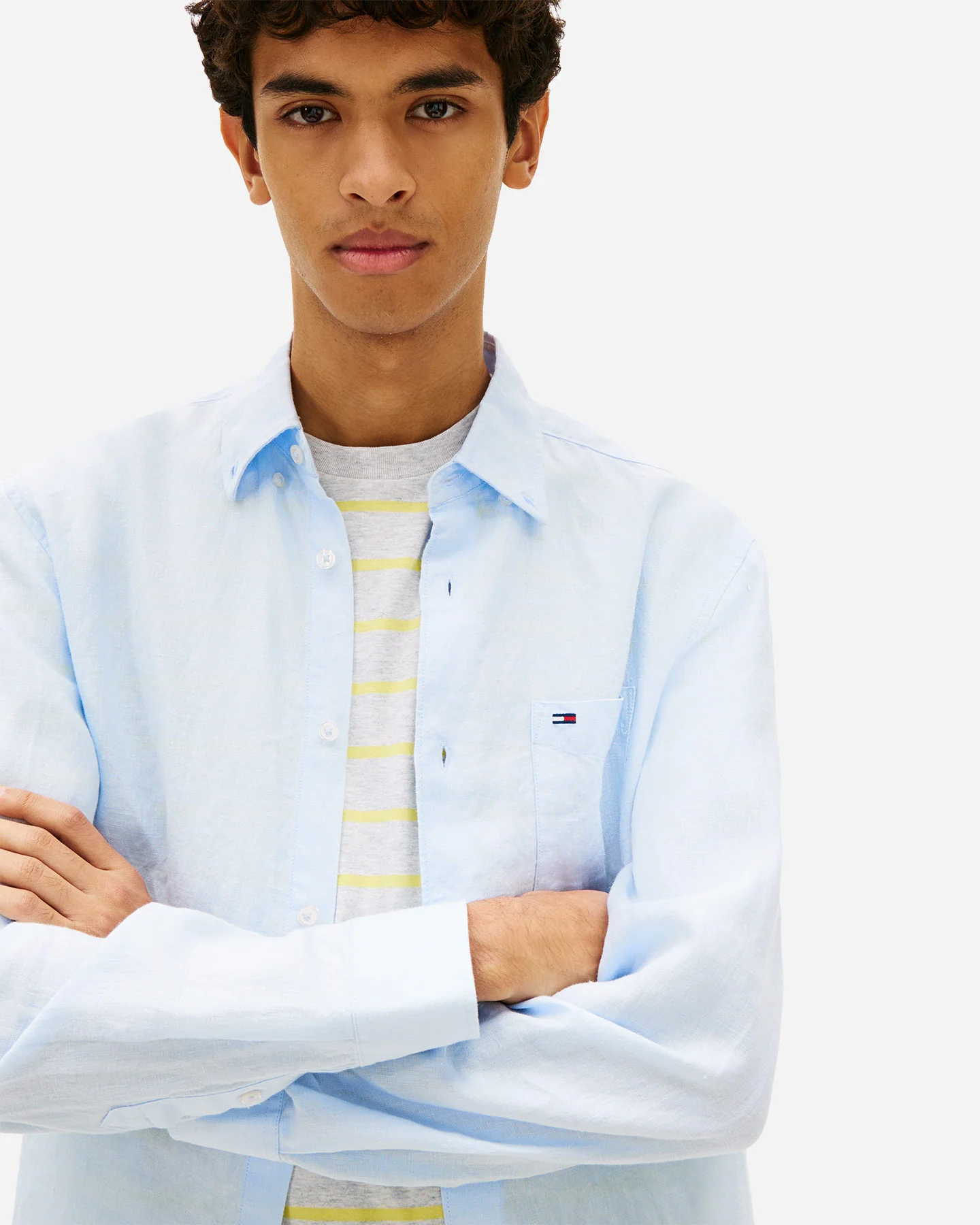 CAMICIA TOMMY HILFIGER LINEN M - Image 5