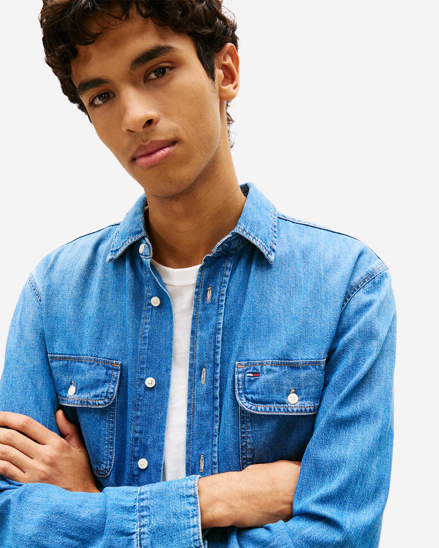 CAMICIA TOMMY HILFIGER RELAXED DENIM M - Image 5