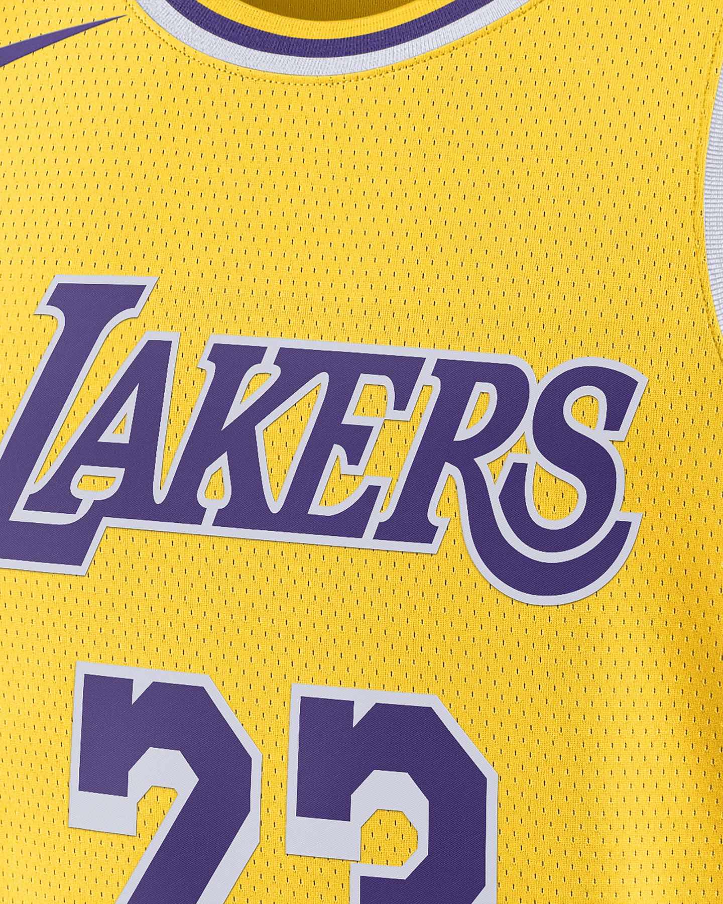 CANOTTA BASKET NIKE ICON LAKERS LEBRON J. SWING 22 M - Image 3