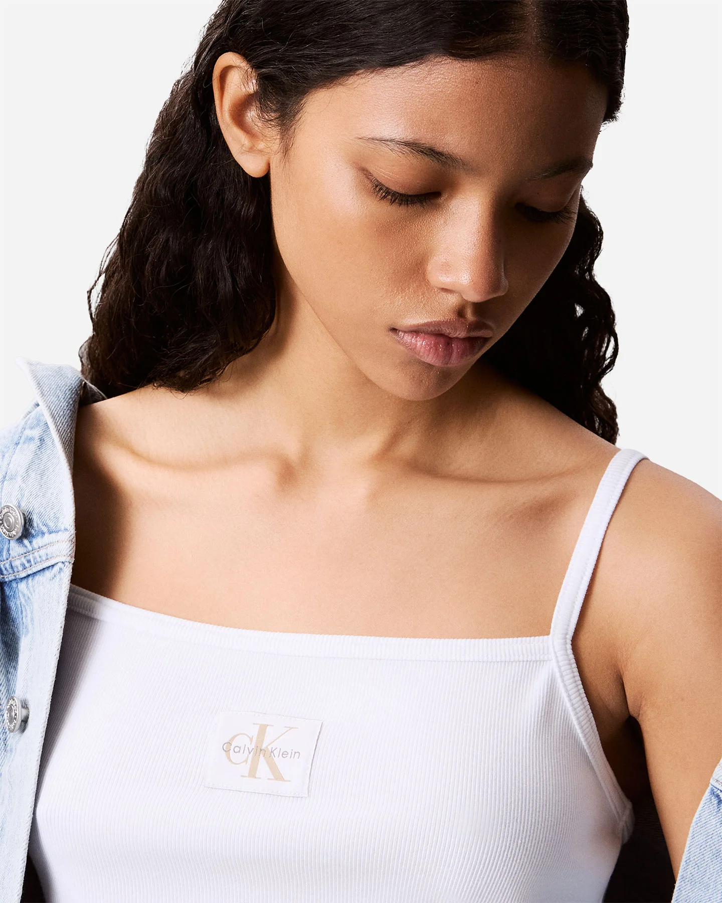 CANOTTA CALVIN KLEIN JEANS LOGO RIB W - Image 4