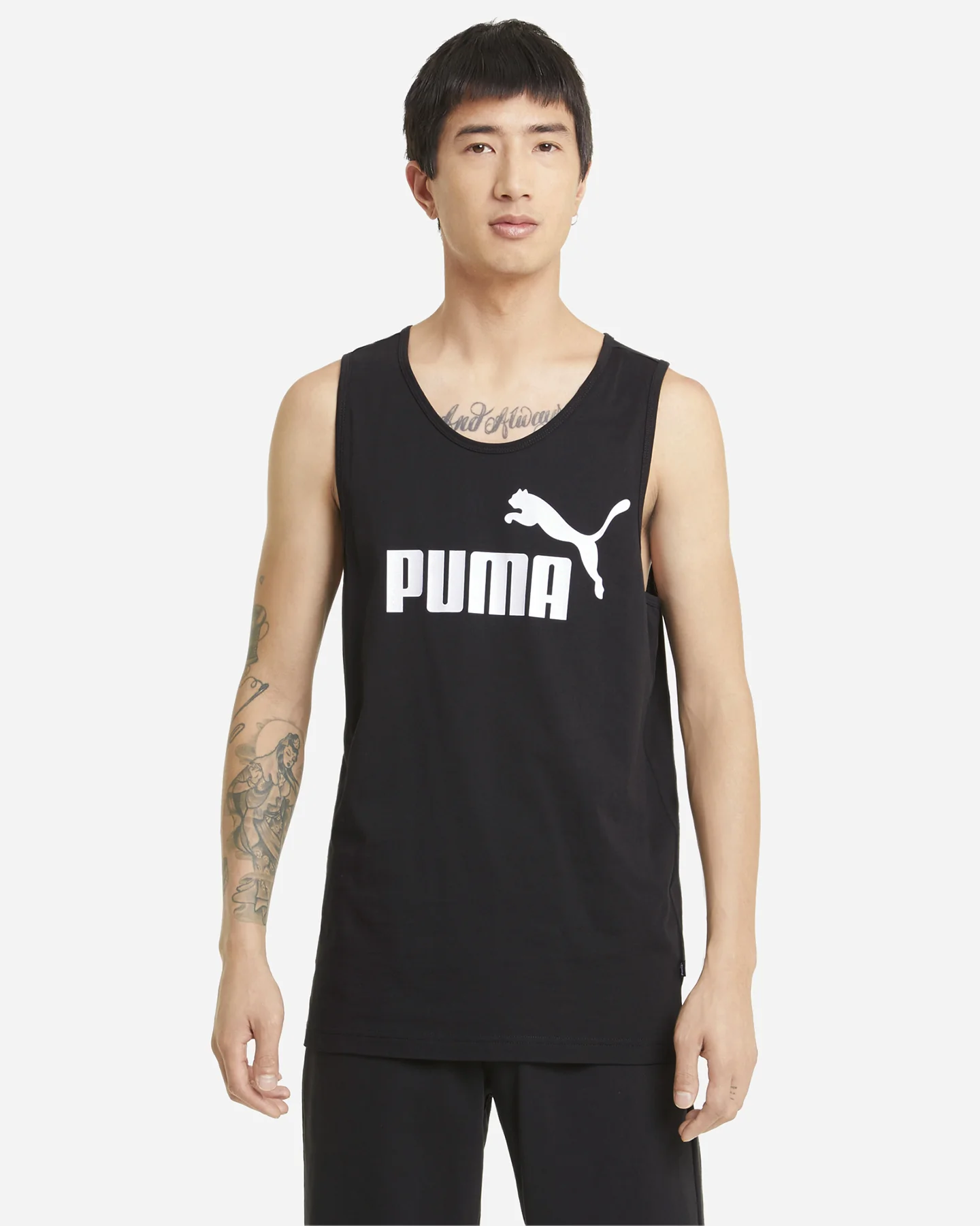 CANOTTA PUMA ESSENTIAL NERO - Image 13
