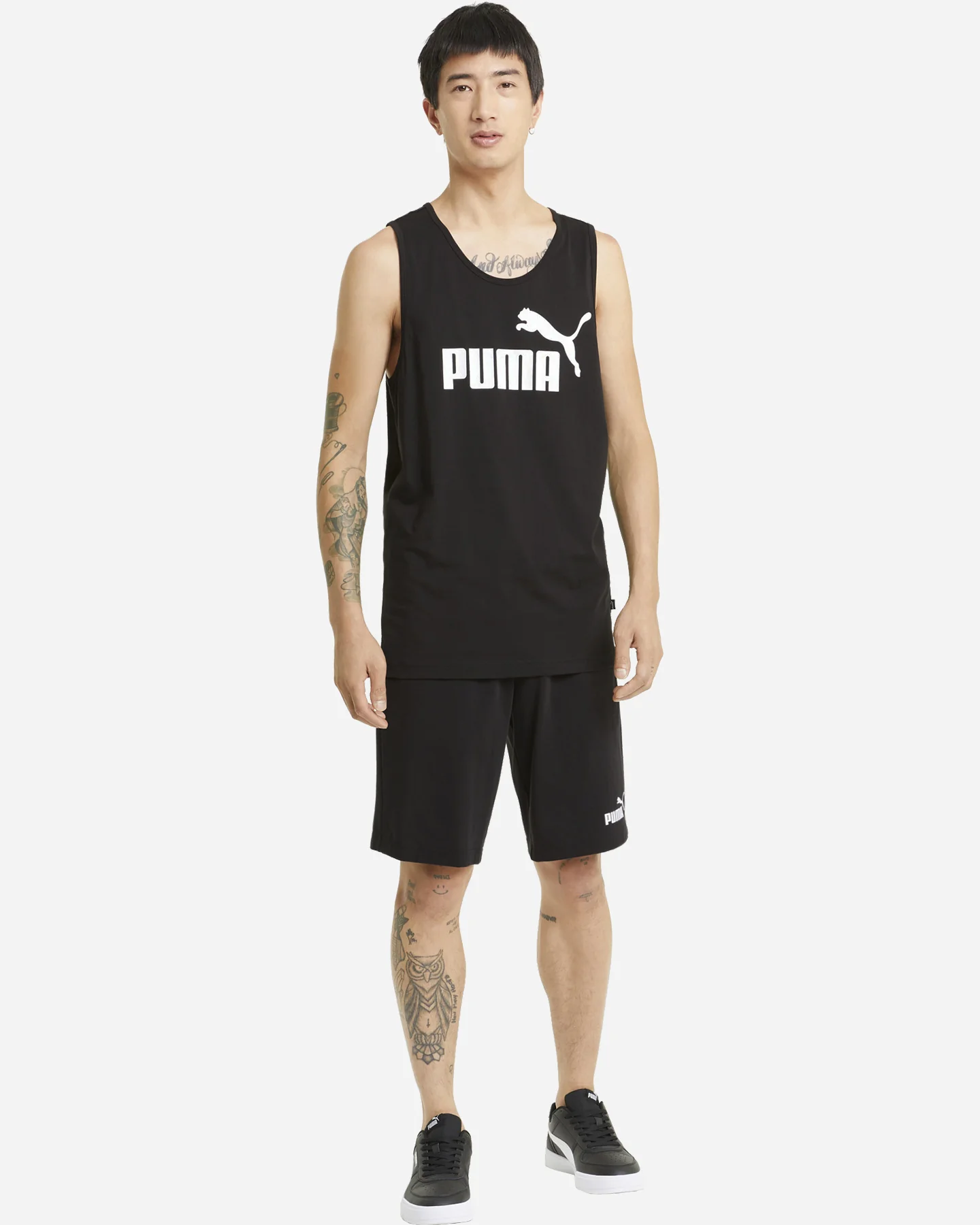 CANOTTA PUMA ESSENTIAL NERO - Image 60