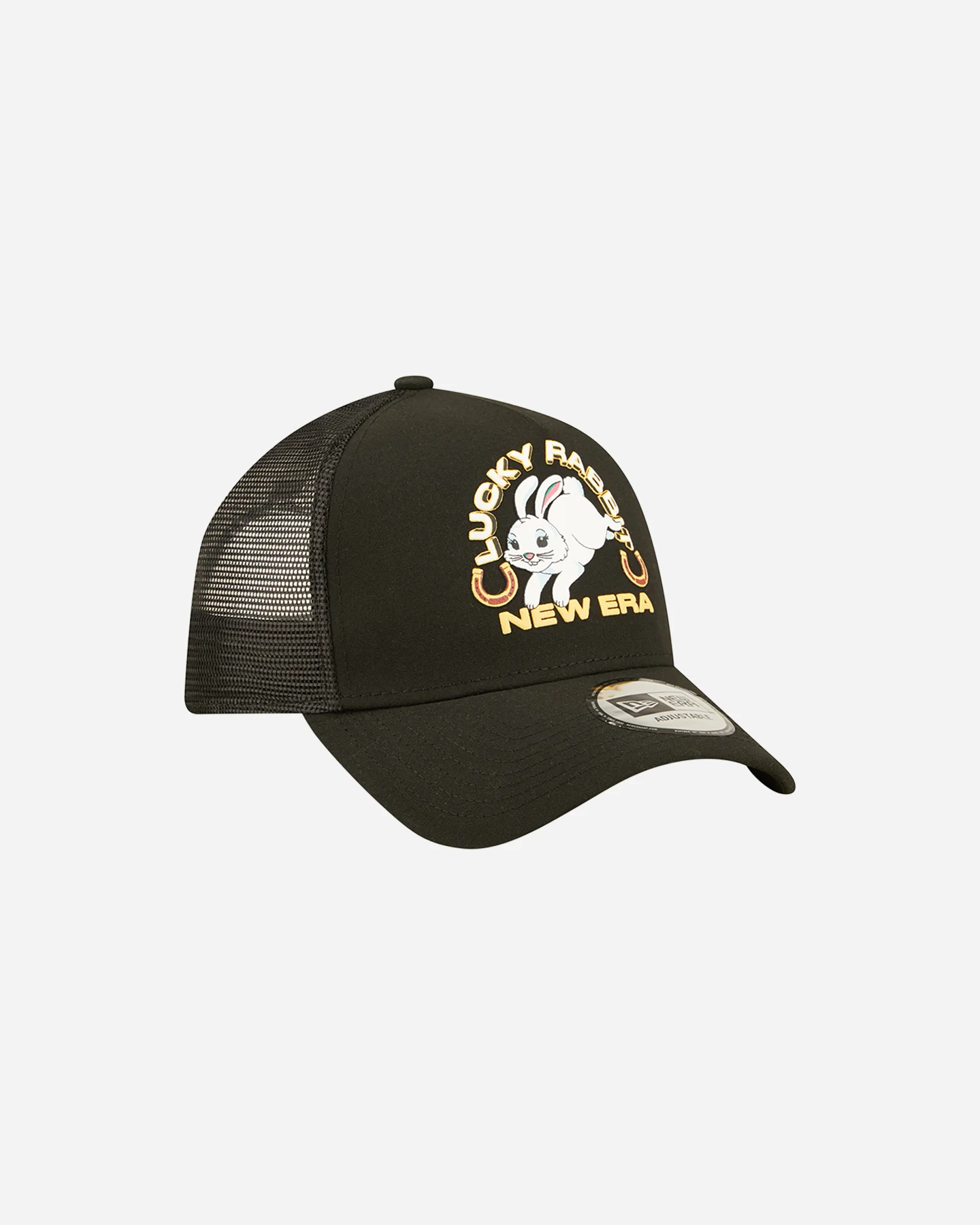 CAPPELLINO NEW ERA TRUCKER SIGN LUCKY RABBIT M - Image 3