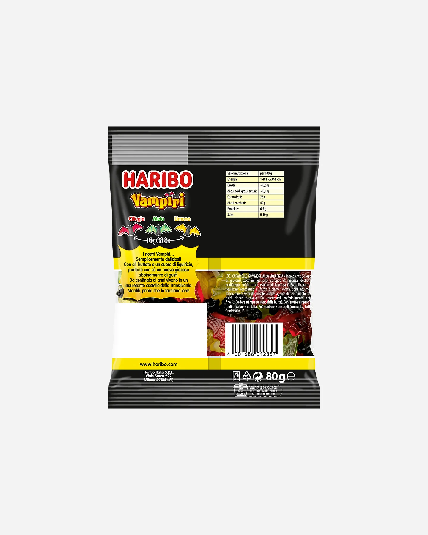 ENERGETICI HARIBO VAMPIRI 80 GR - Image 2