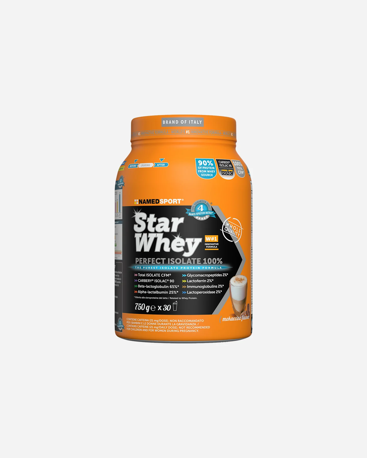 ENERGETICO NAMED SPORT STAR WHEY ISOLATE 750GR MOKACCINO