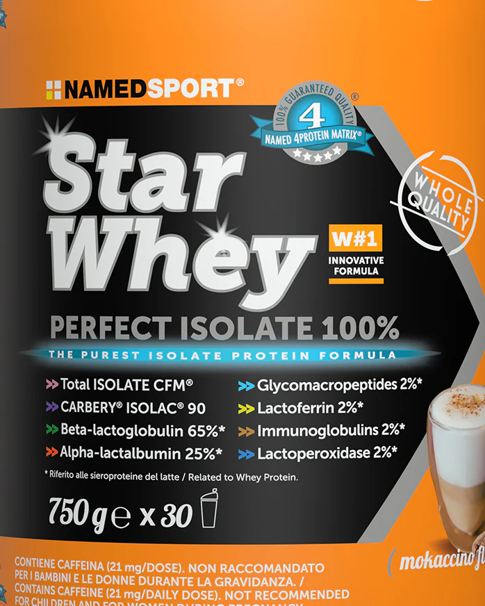 ENERGETICO NAMED SPORT STAR WHEY ISOLATE 750GR MOKACCINO - Image 2
