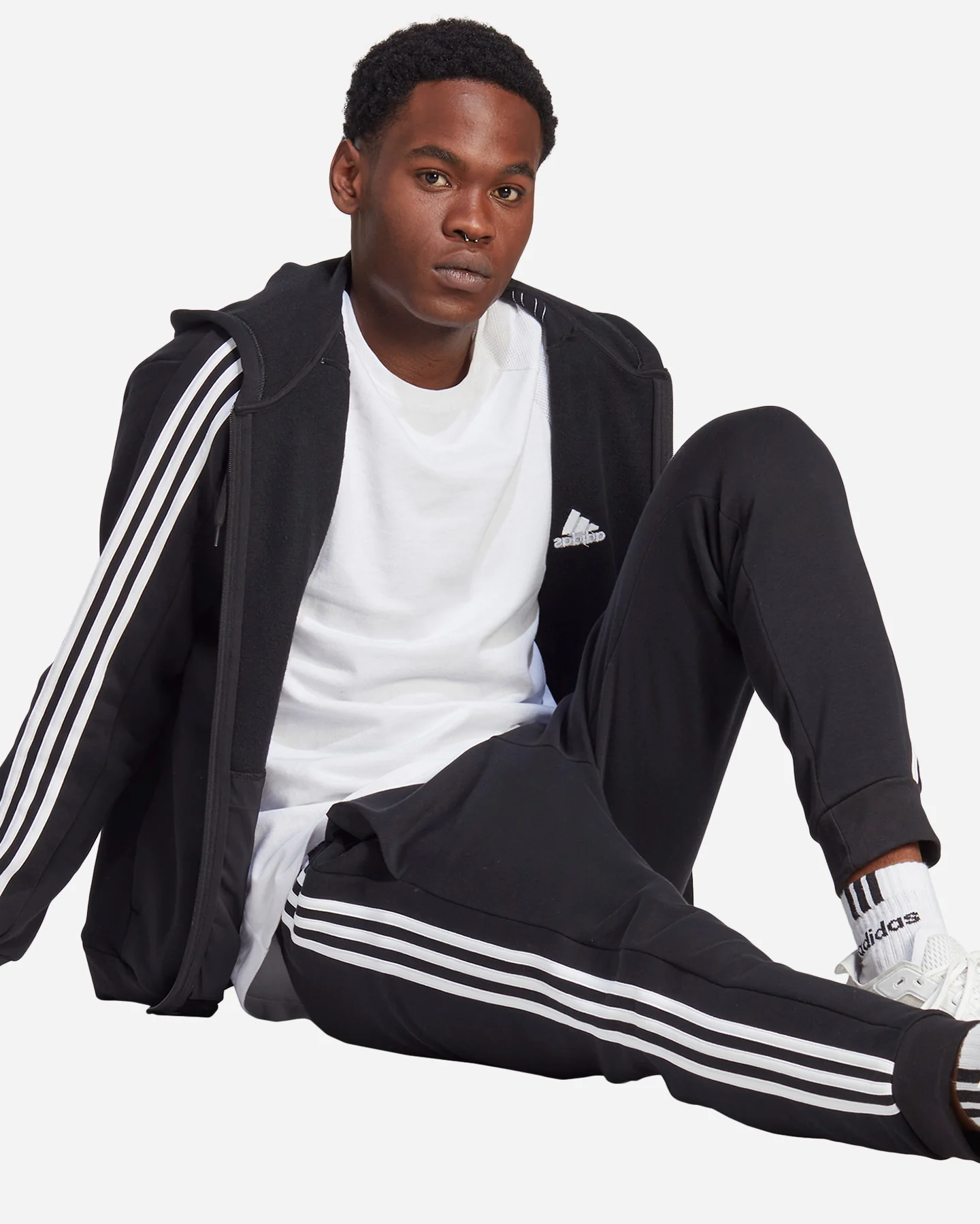 FELPA ADIDAS 3STRIPES SMALL LOGO M - Image 34