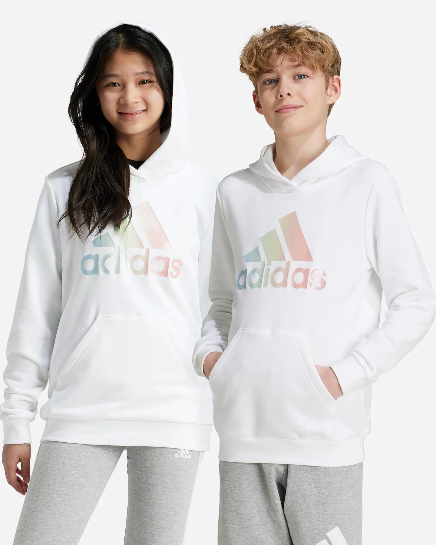 FELPA ADIDAS BIG LOGO RAINBOW JR - Image 2