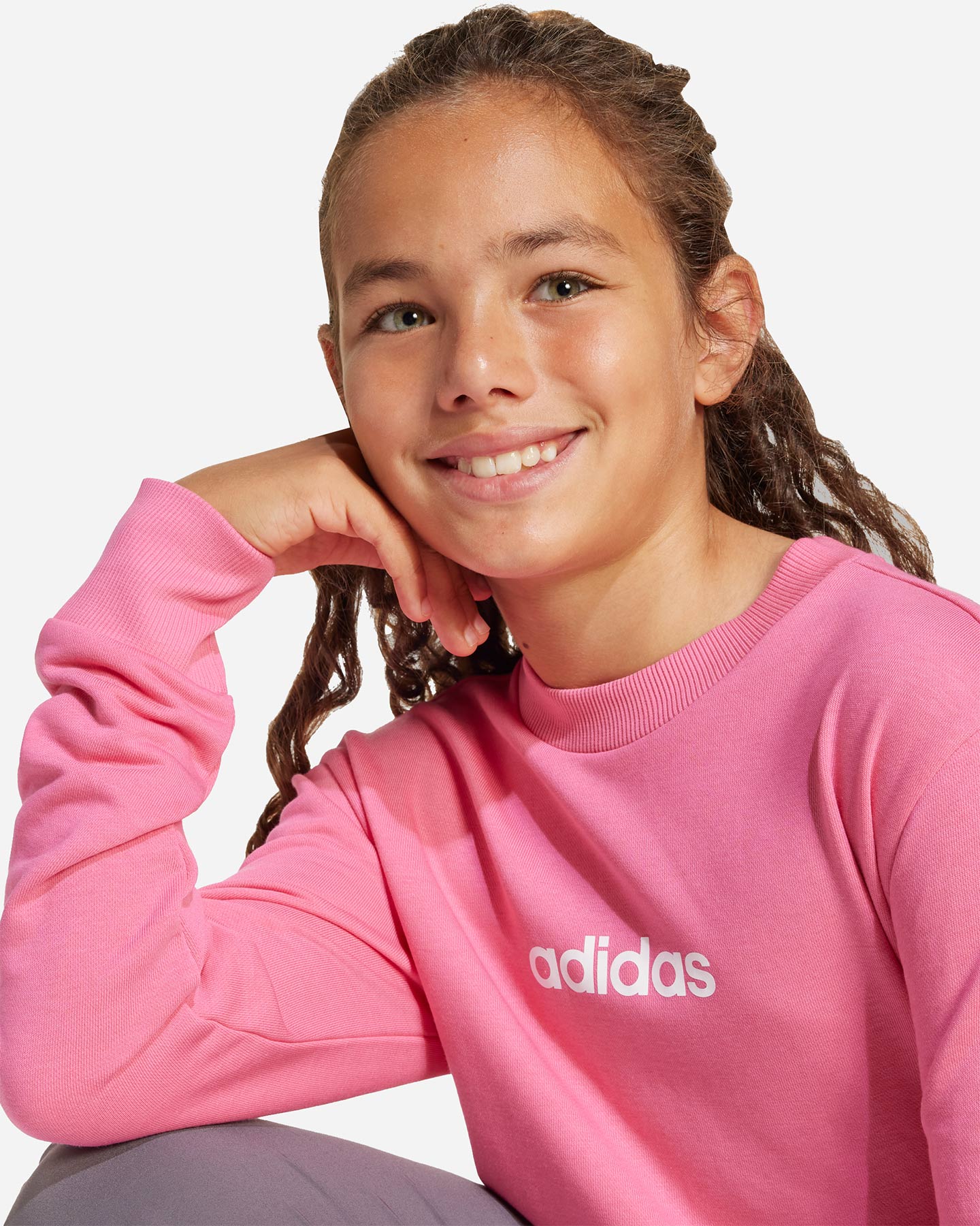 FELPA ADIDAS ESSENTIALS CREW JR - Image 6