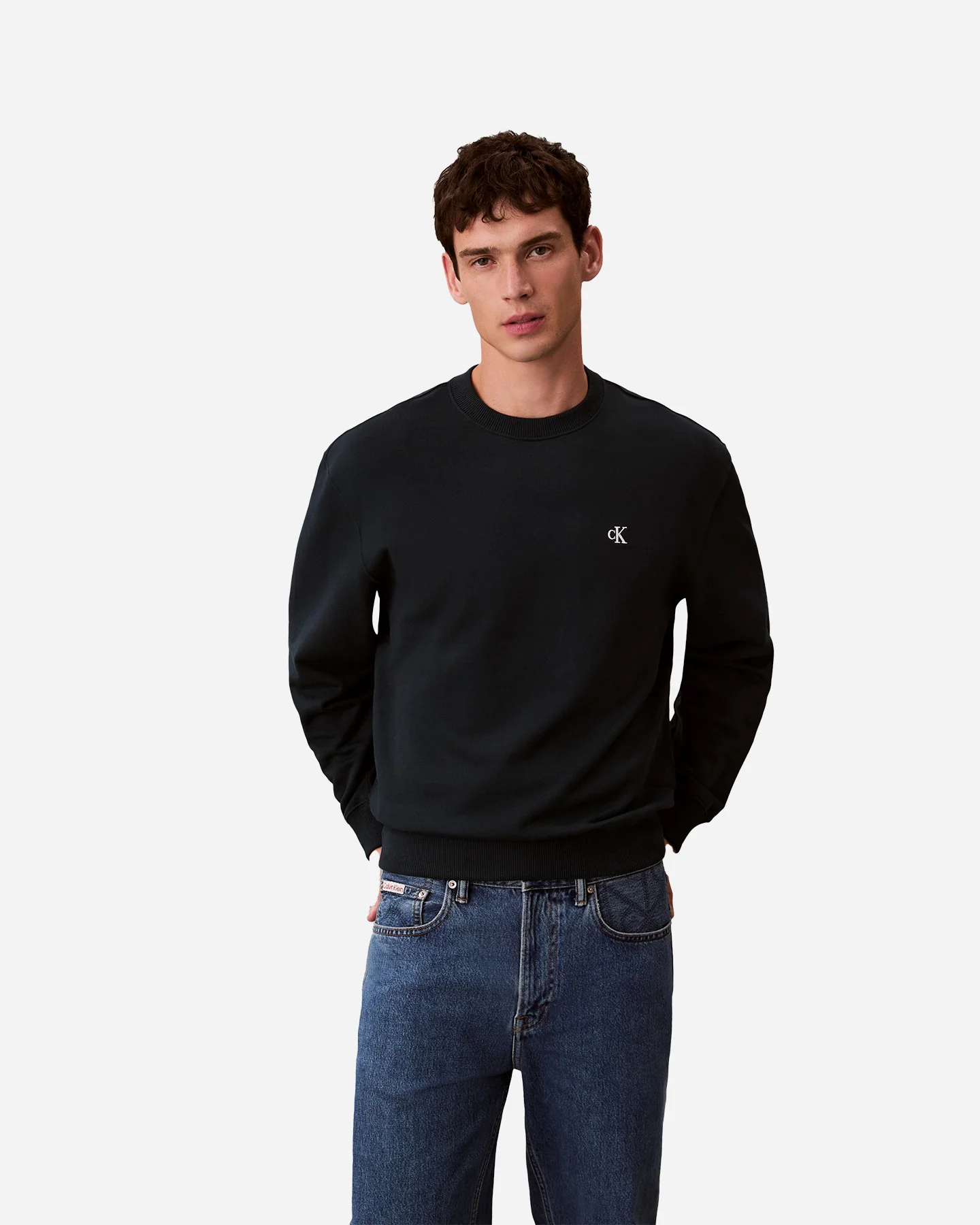 FELPA CALVIN KLEIN JEANS TERRY MONOGRAM M - Image 2