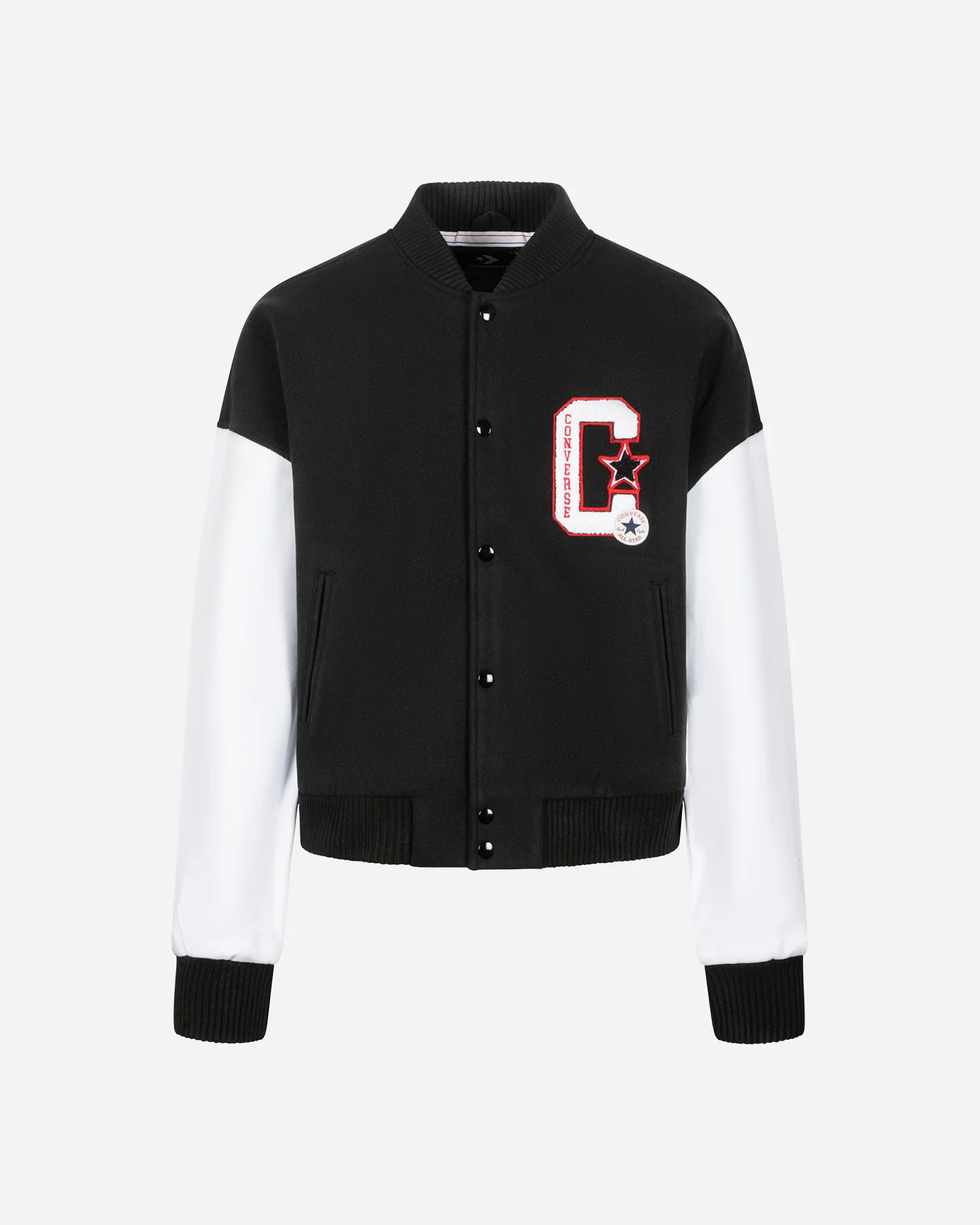 FELPA CONVERSE COLLEGE BOMBER W