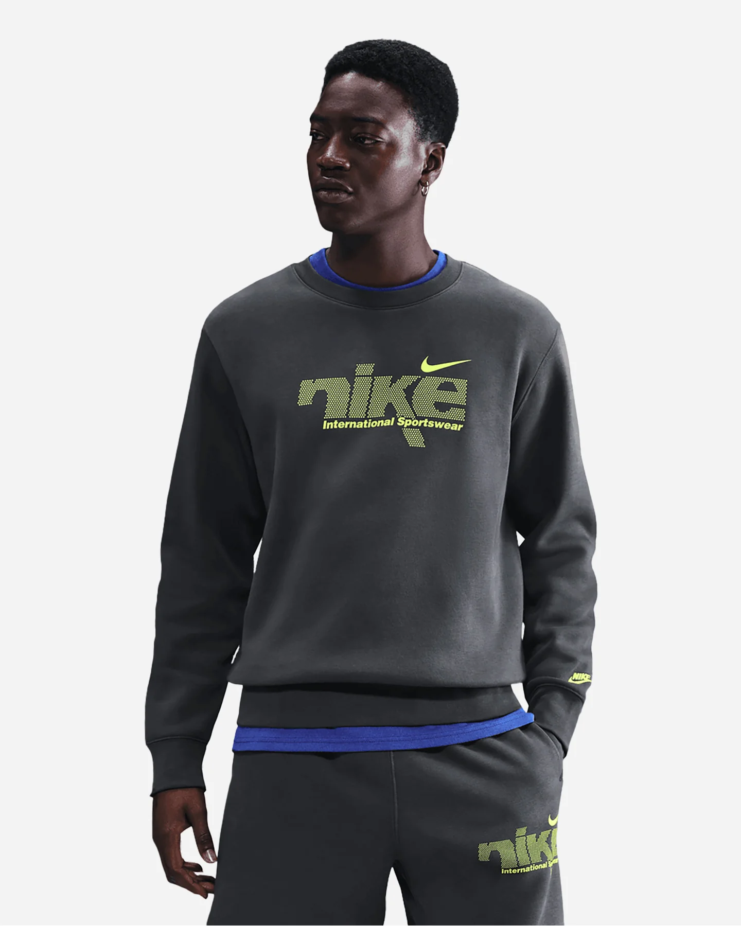 FELPA NIKE CLUB SWOOSH SPORT M