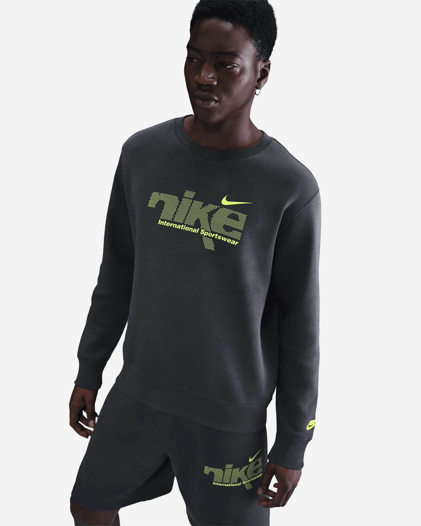 FELPA NIKE CLUB SWOOSH SPORT M - Image 4