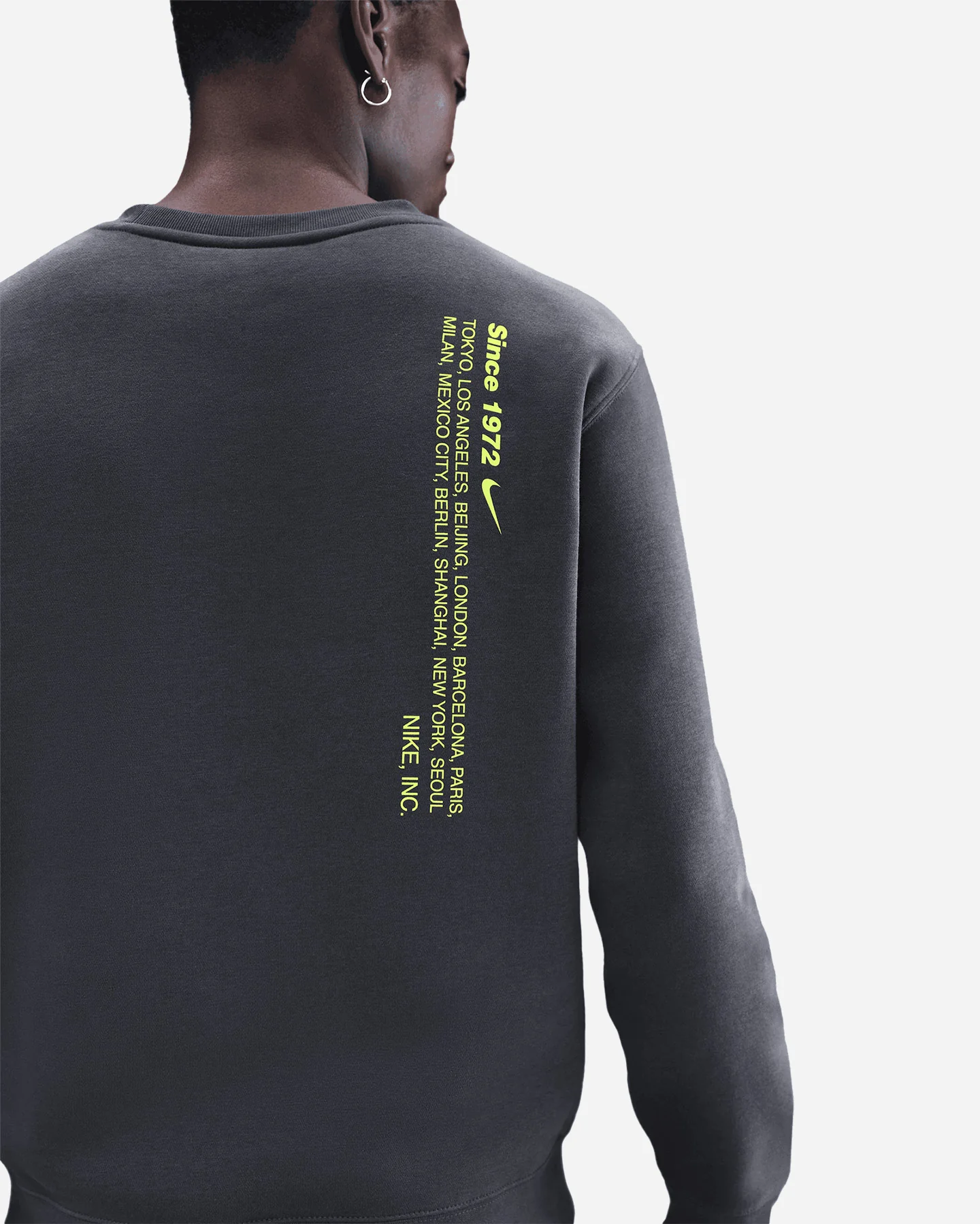 FELPA NIKE CLUB SWOOSH SPORT M - Image 5