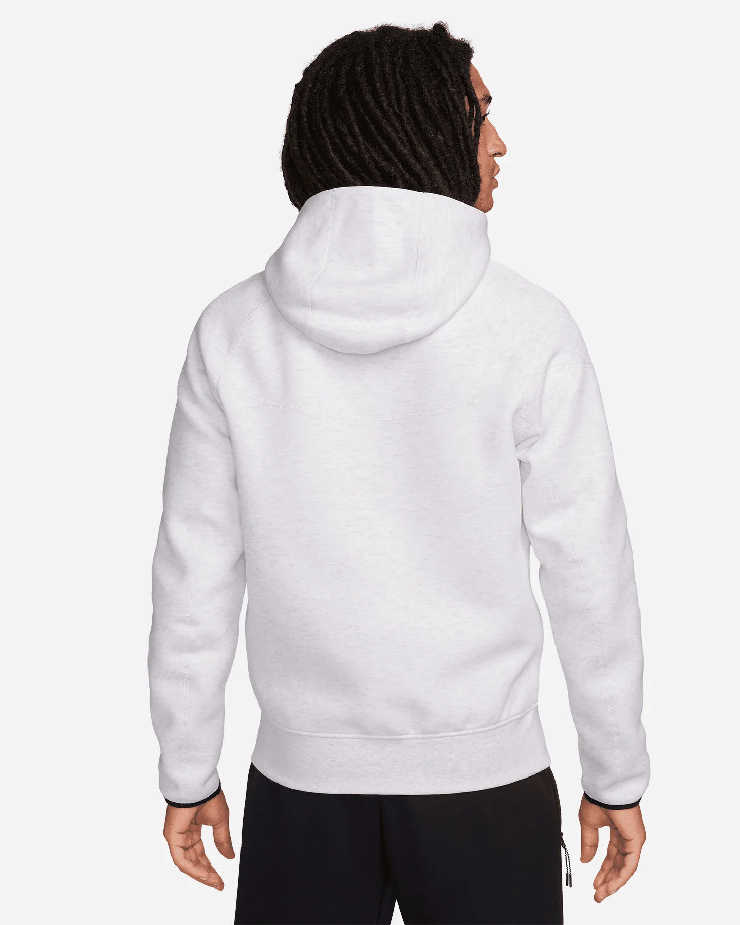 FELPA NIKE TECH FLEECE HO FZ WR FW 24 GRIGIO - Image 14