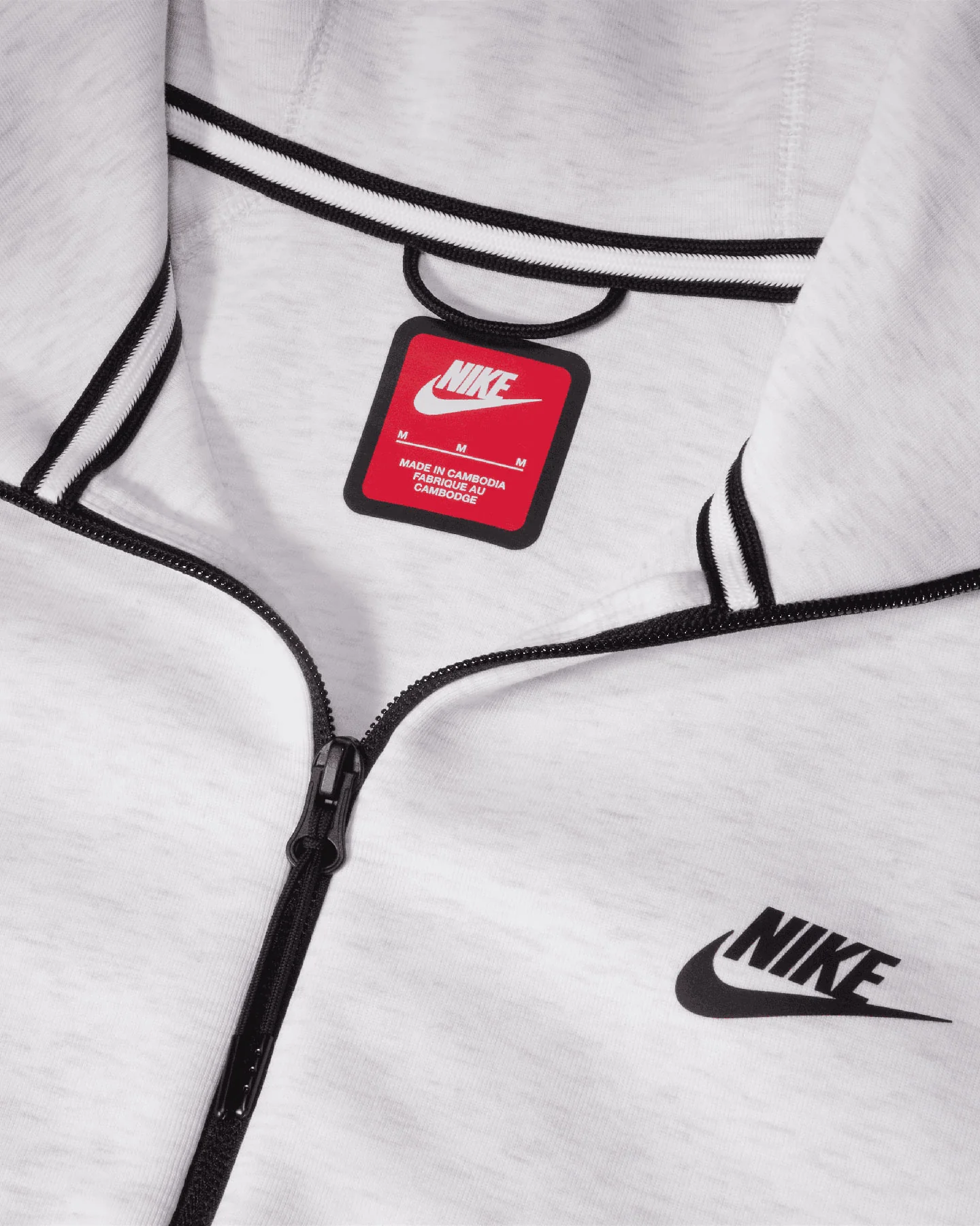 FELPA NIKE TECH FLEECE HO FZ WR FW 24 GRIGIO - Image 15