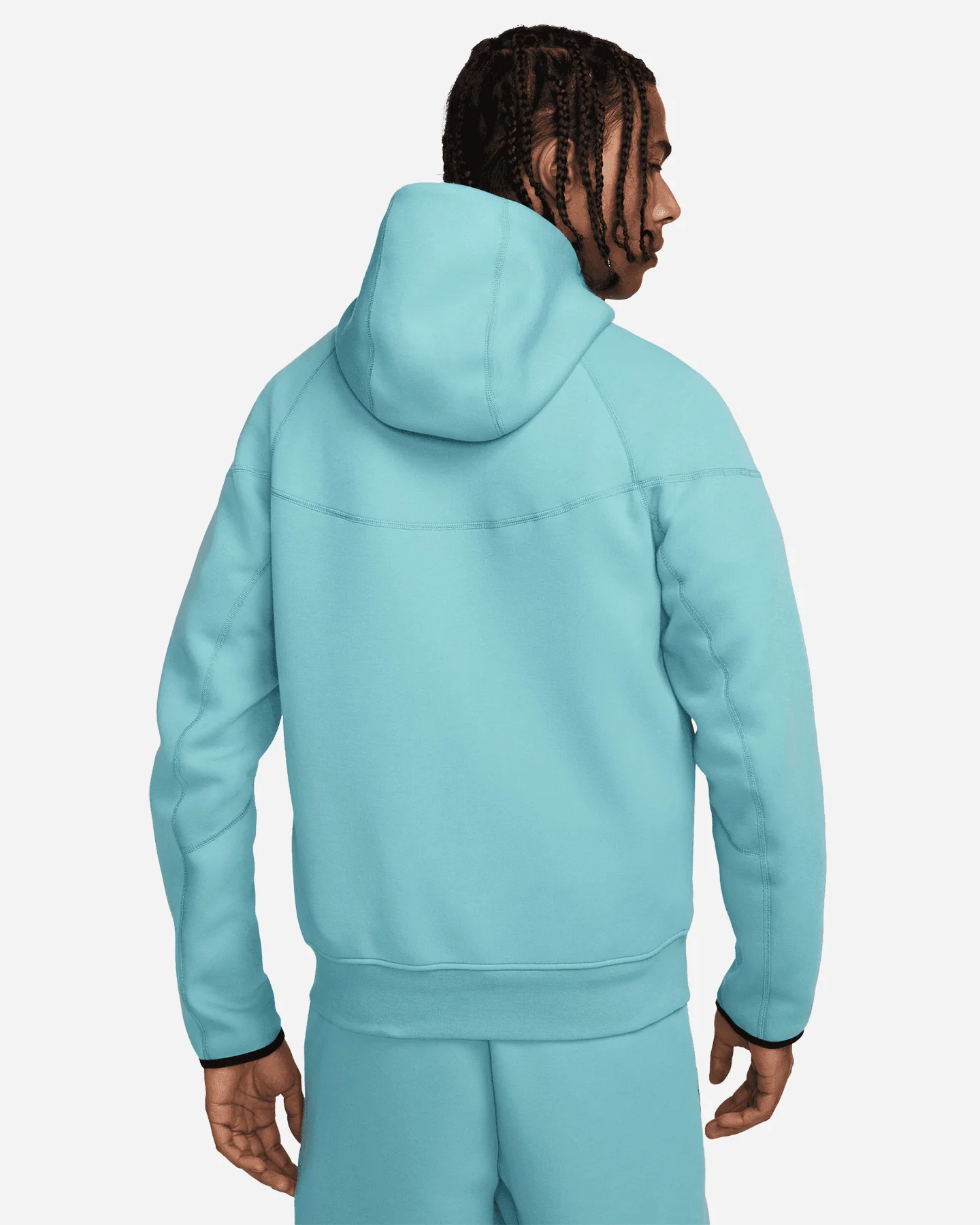FELPA NIKE TECH FLEECE HO FZ WR FW 24 GRIGIO - Image 155