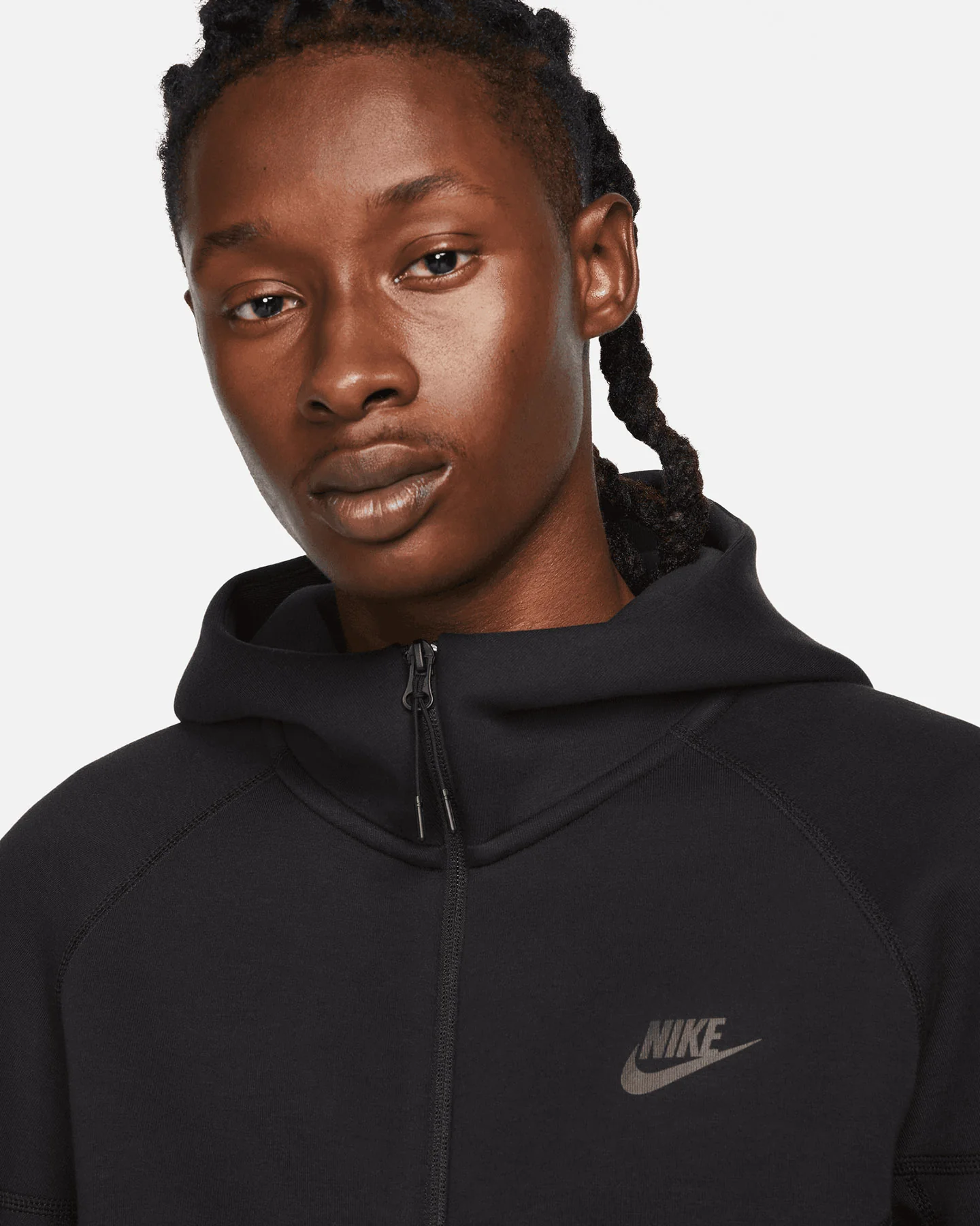 FELPA NIKE TECH FLEECE HO FZ WR FW 24 GRIGIO - Image 169