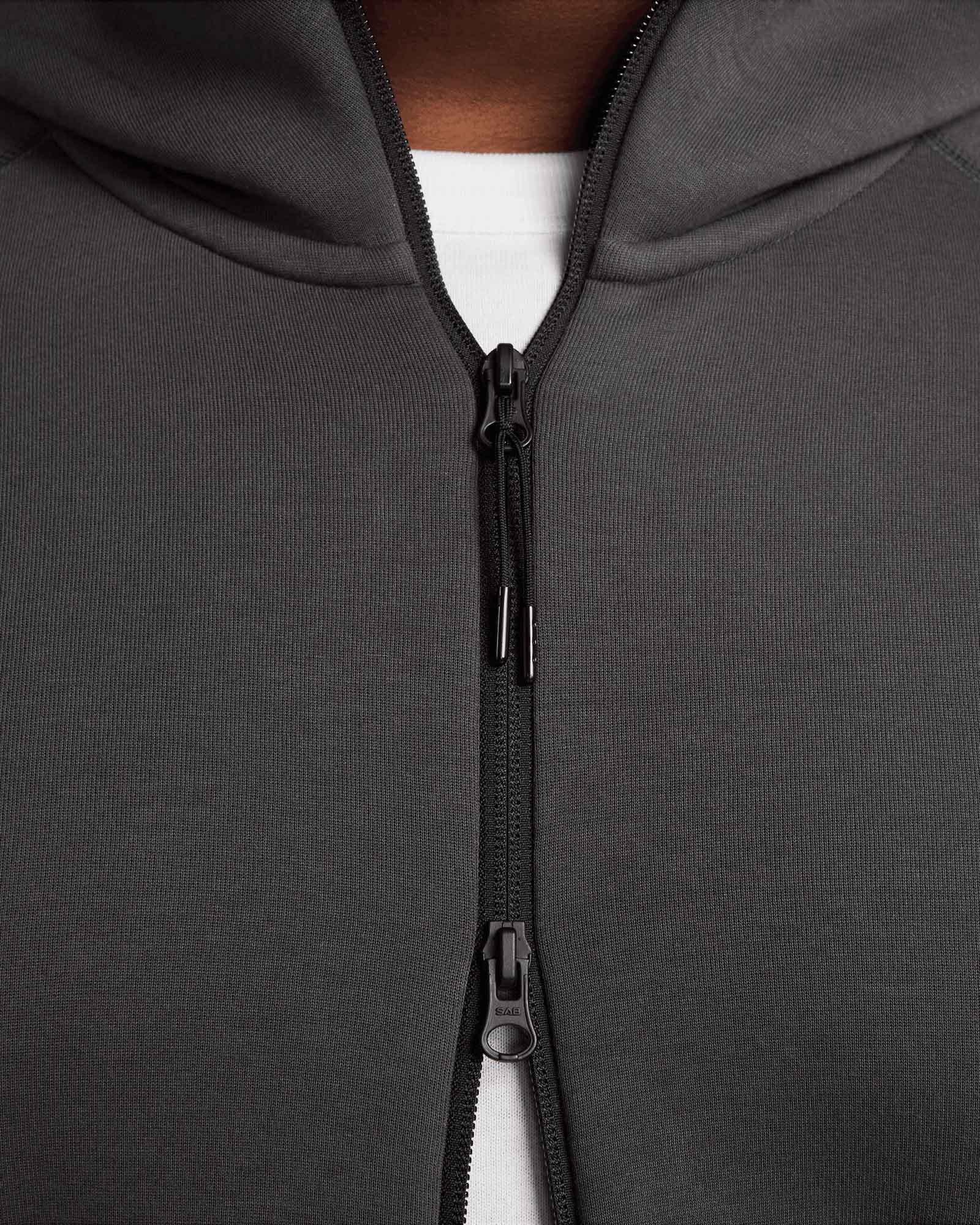 FELPA NIKE TECH FLEECE HO FZ WR FW 24 GRIGIO - Image 175