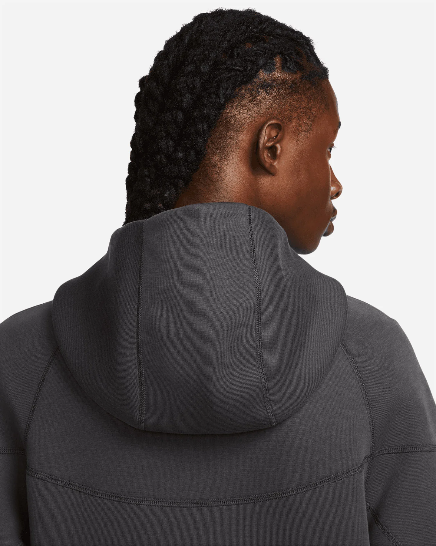 FELPA NIKE TECH FLEECE HO FZ WR FW 24 GRIGIO - Image 201