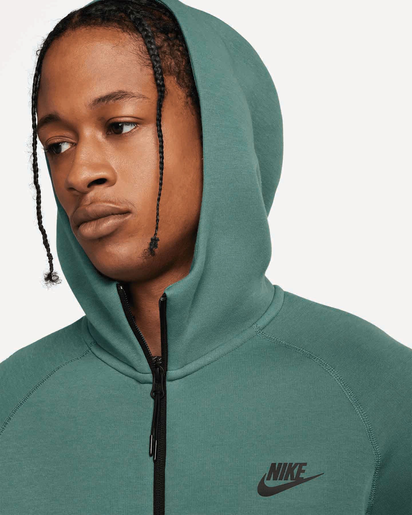 FELPA NIKE TECH FLEECE HO FZ WR FW 24 GRIGIO - Image 21