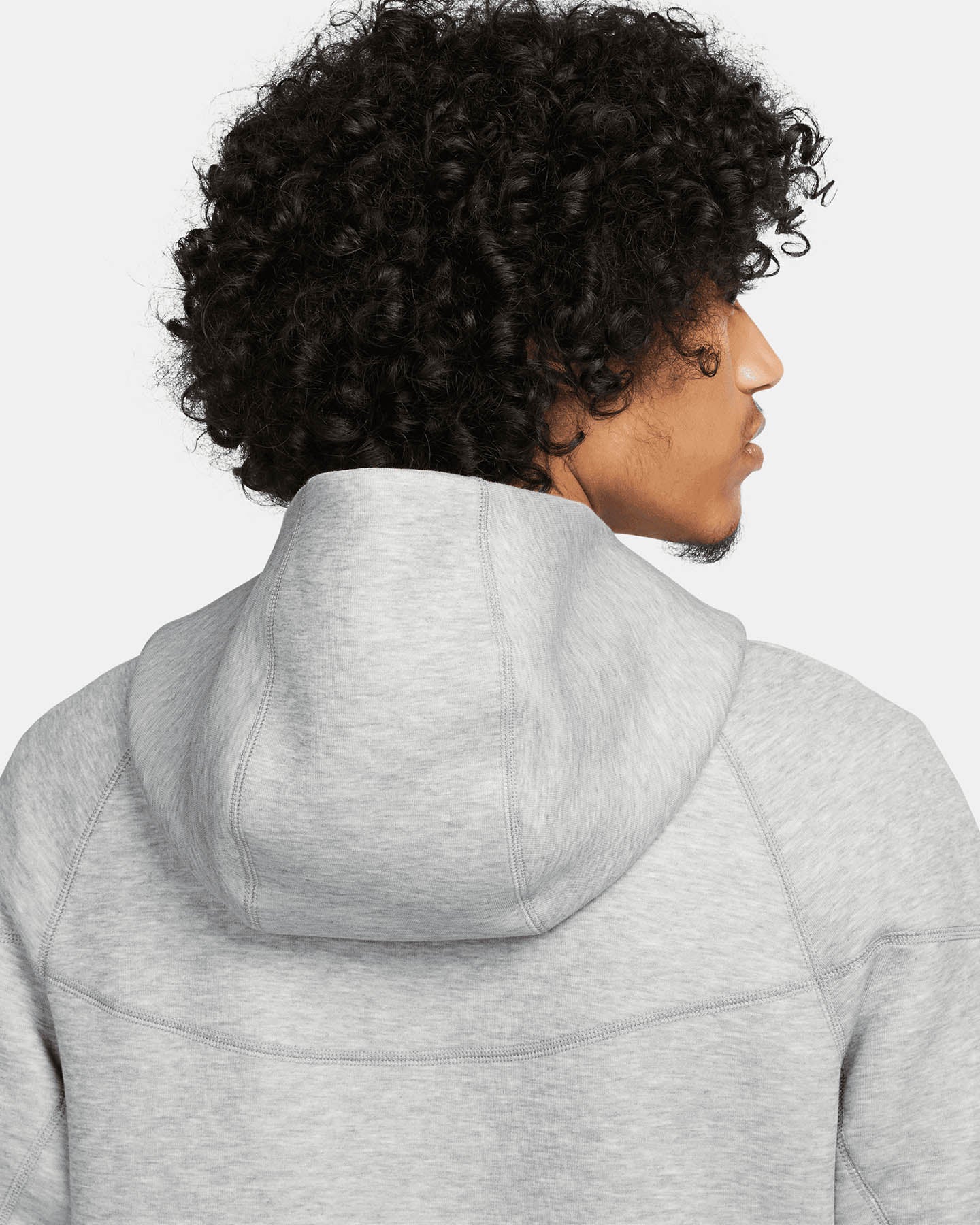 FELPA NIKE TECH FLEECE HO FZ WR FW 24 GRIGIO - Image 213