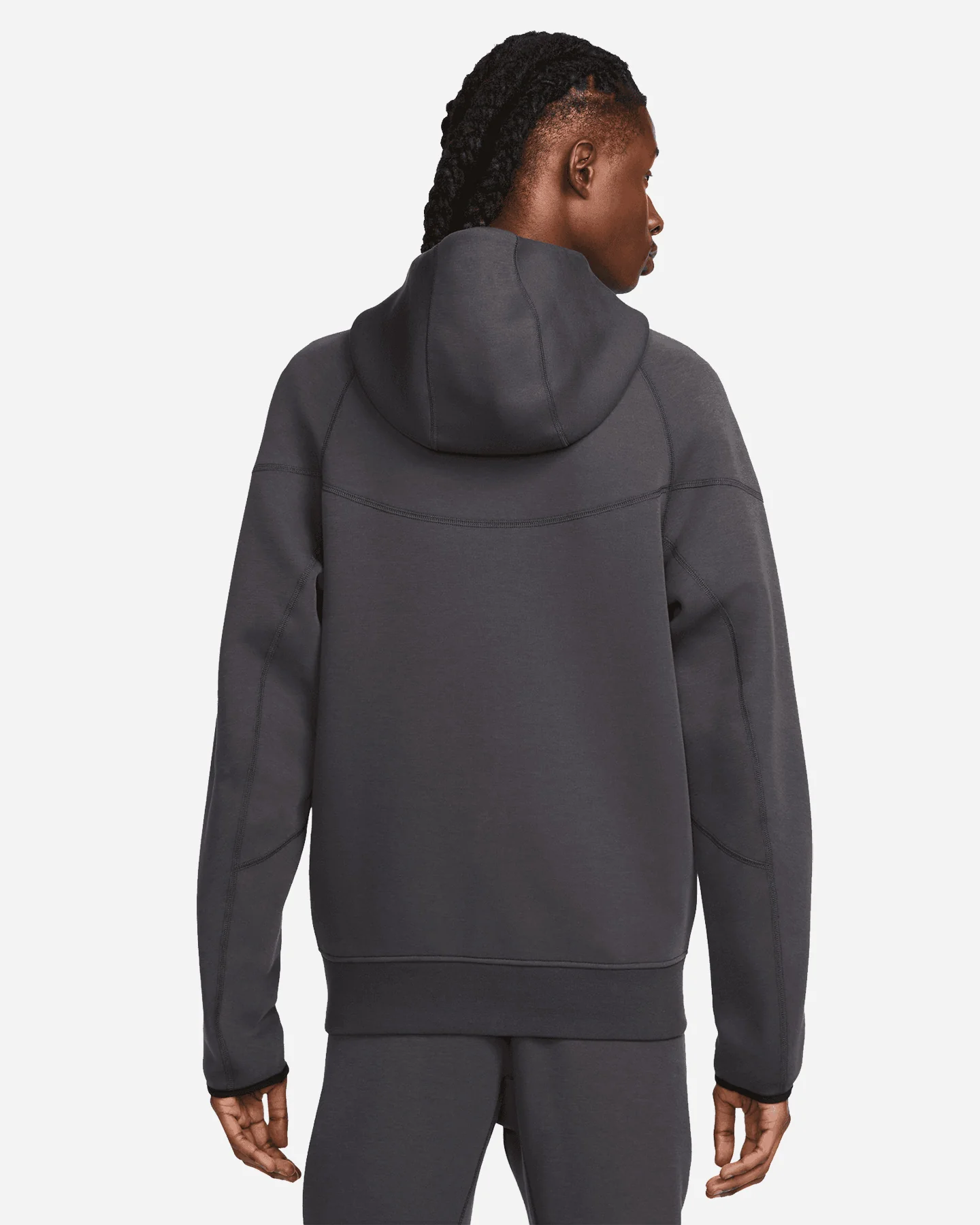 FELPA NIKE TECH FLEECE HO FZ WR FW 24 GRIGIO - Image 77