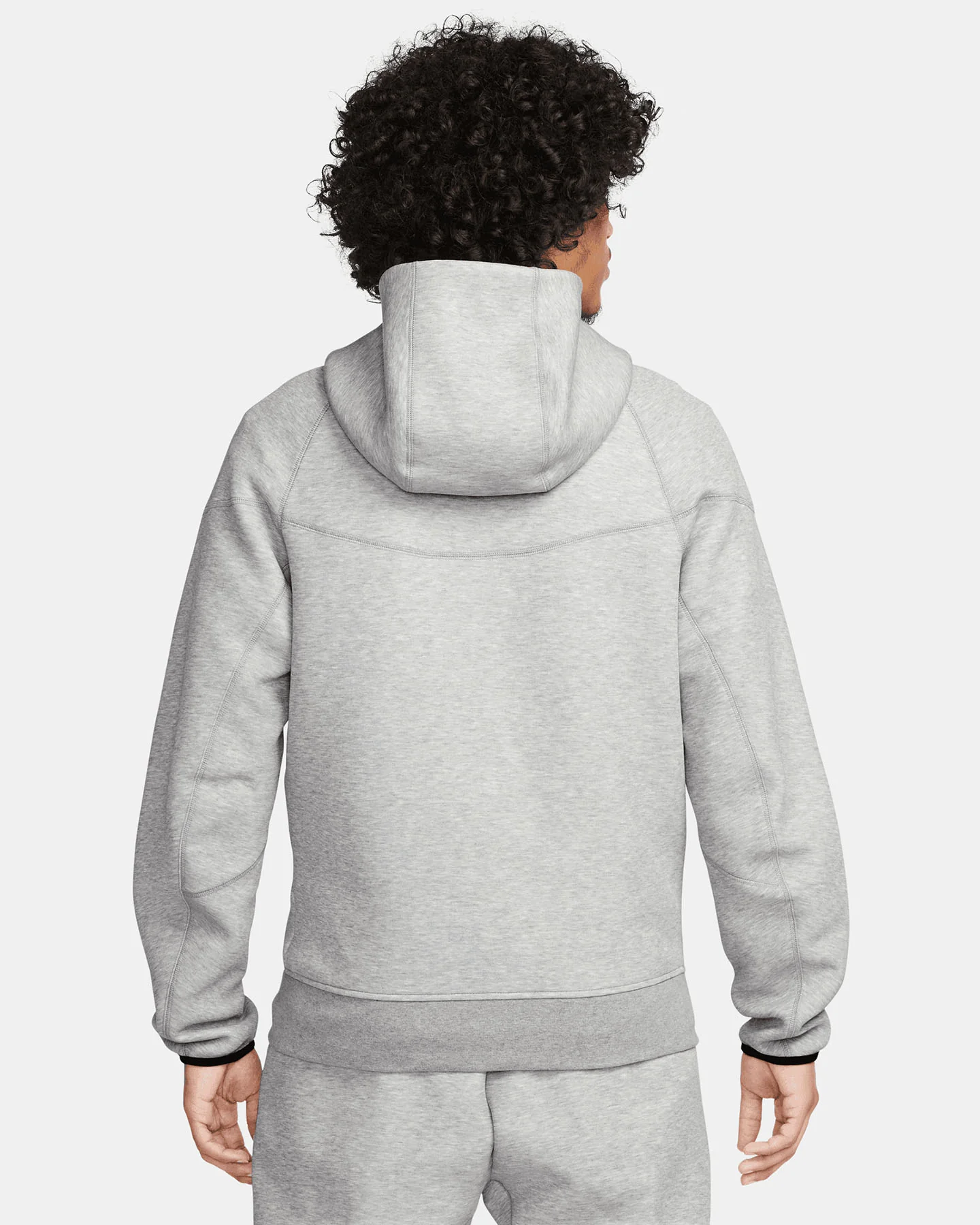 FELPA NIKE TECH FLEECE HO FZ WR FW 24 GRIGIO - Image 89