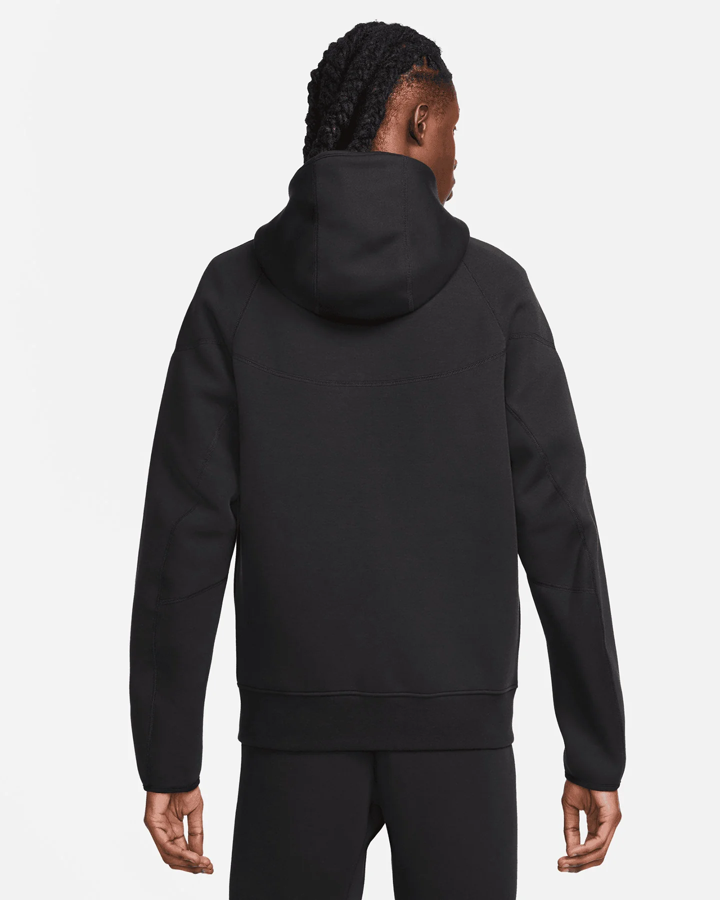 FELPA NIKE TECH FLEECE HO FZ WR FW 24 GRIGIO - Image 95