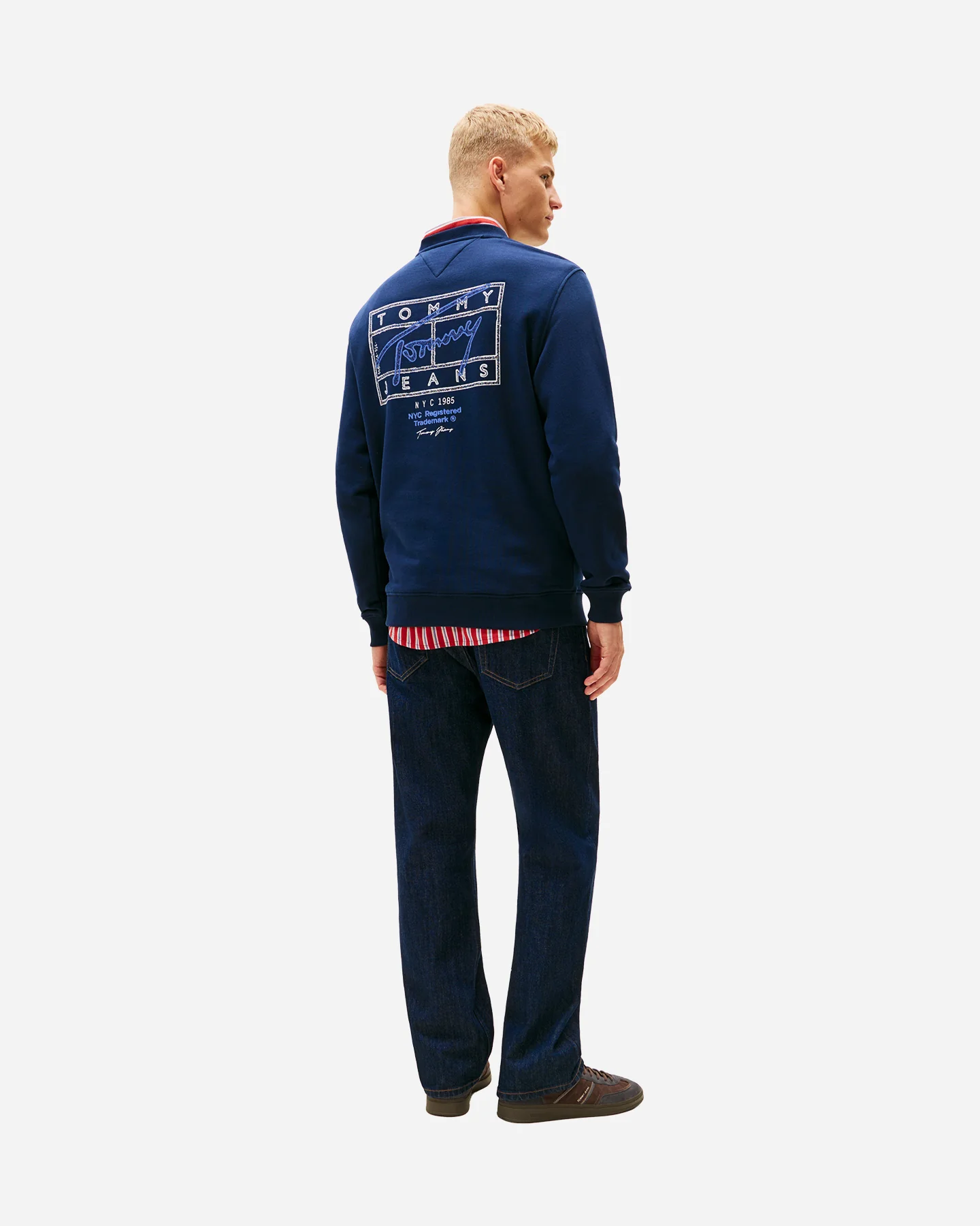 FELPA TOMMY HILFIGER BACK LOGO SIGNATURE M - Image 4