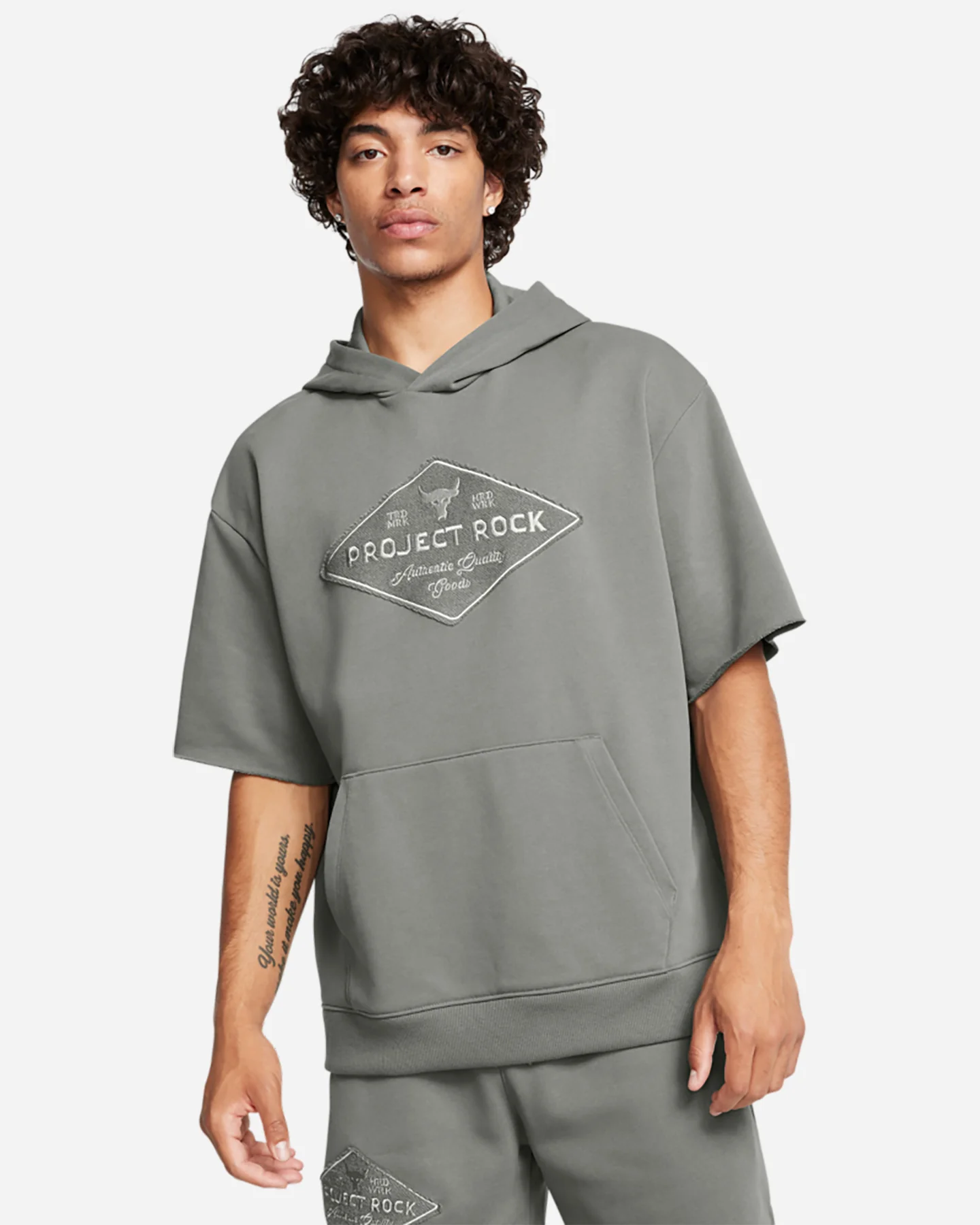FELPA UNDER ARMOUR HEAVY THE ROCK M - Image 2