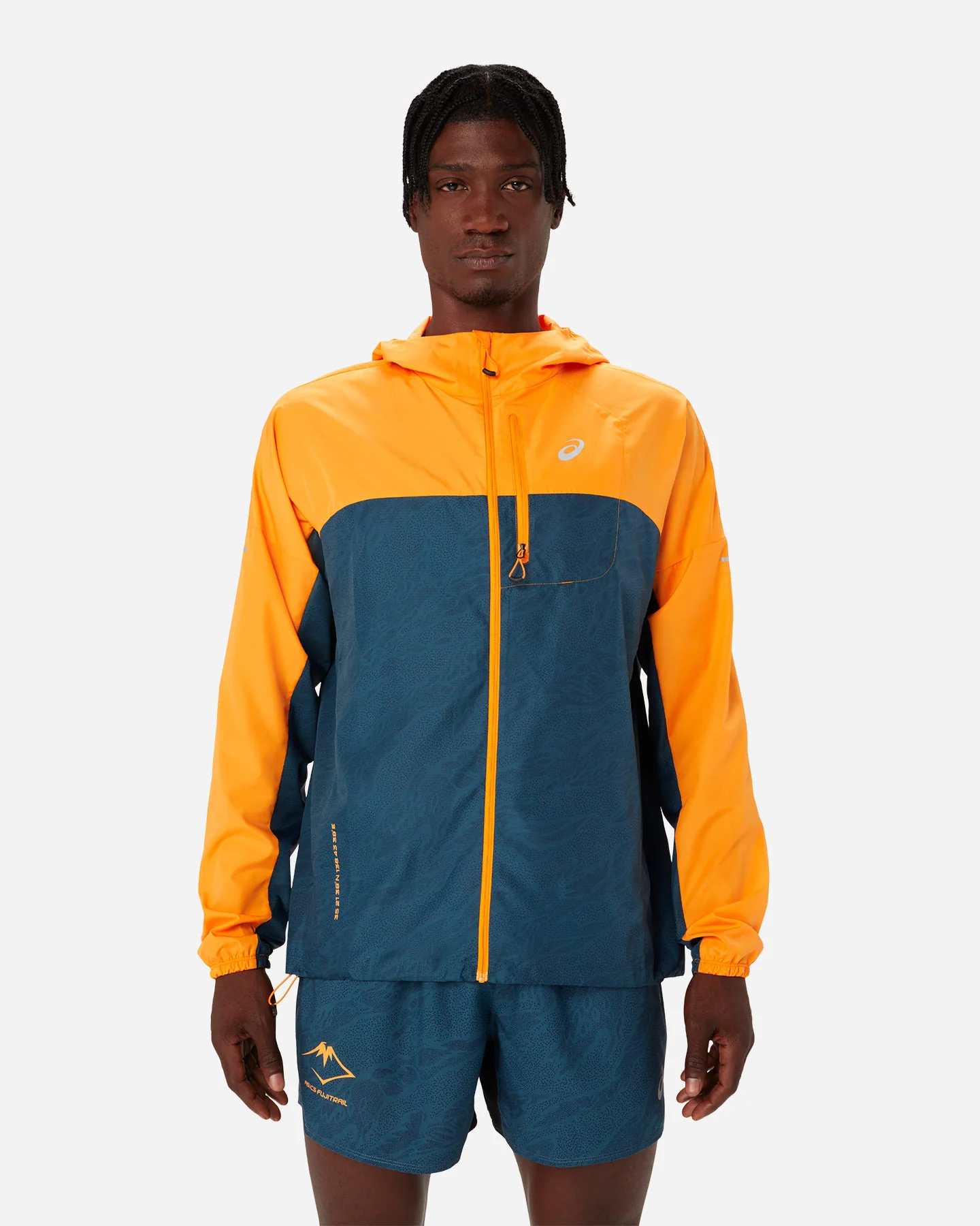 GIACCA RUNNING ASICS FUJITRAIL PACK WIND M
