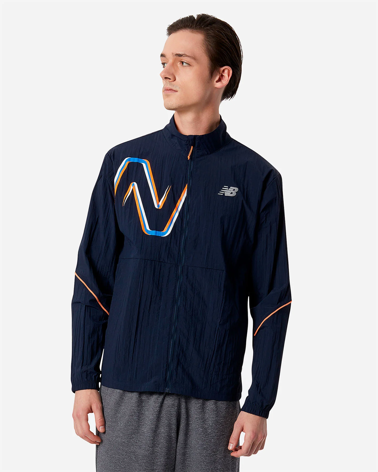 GIACCA RUNNING NEW BALANCE PRINTED IMPACT M