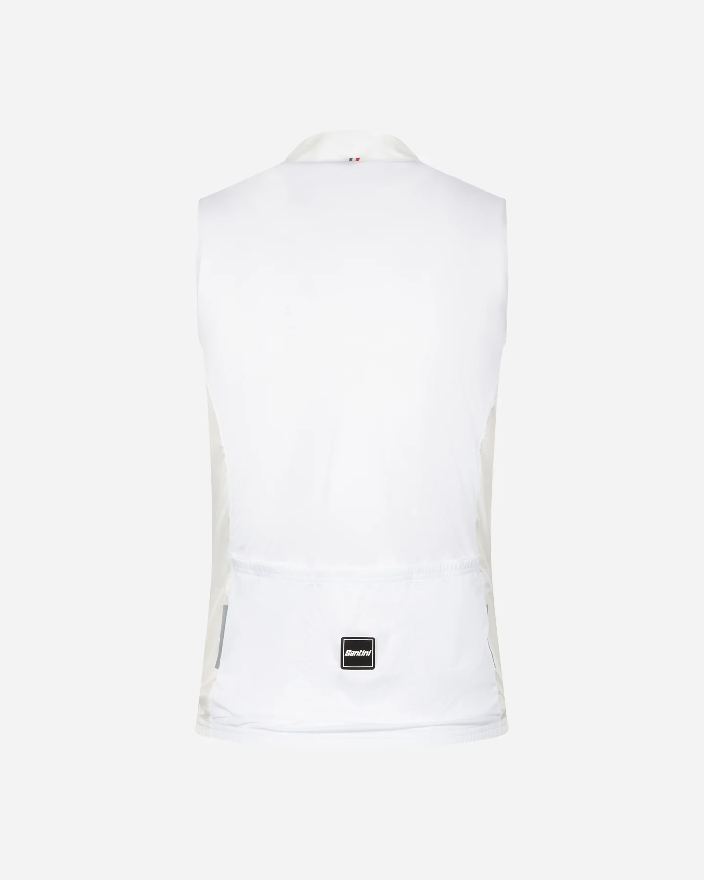 GILET SANTINI FIN ELITE ANTI VENTO WHT - Image 2