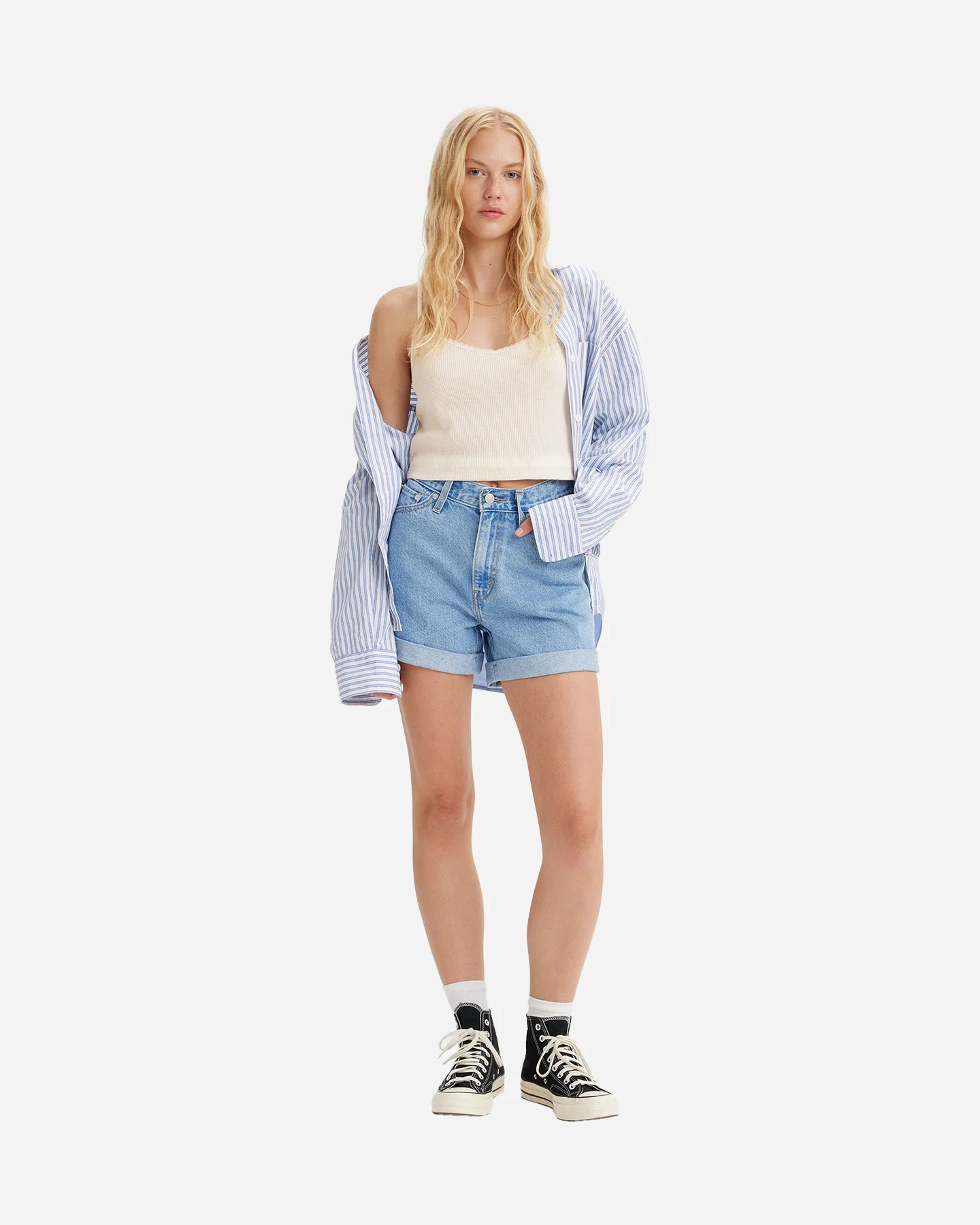 JEANS LEVIS ROLLED 80S MOM W - Image 4