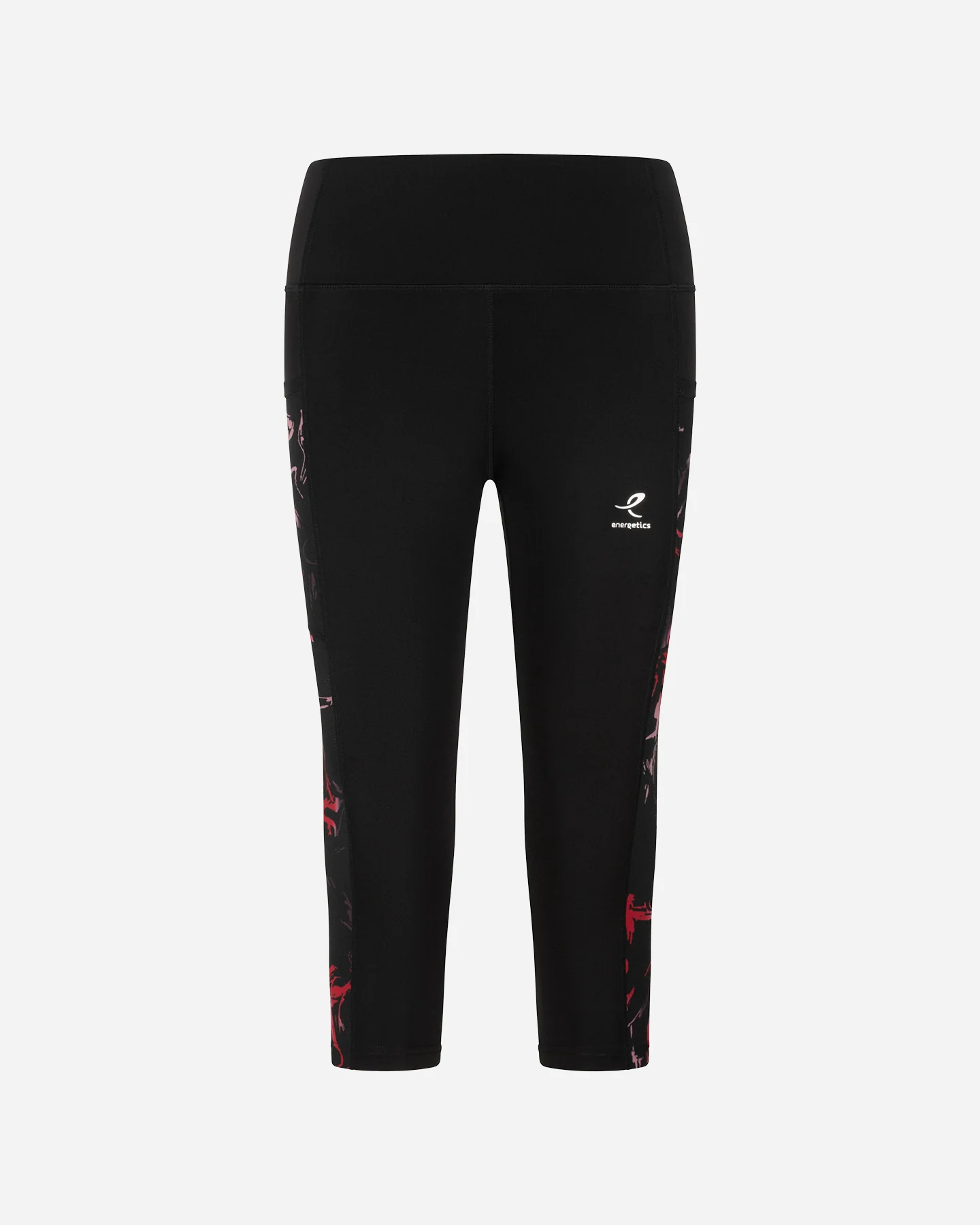 LEGGINGS ENERGETICS KAYLA 3/4 W NERO AOP ROSSO - Image 161